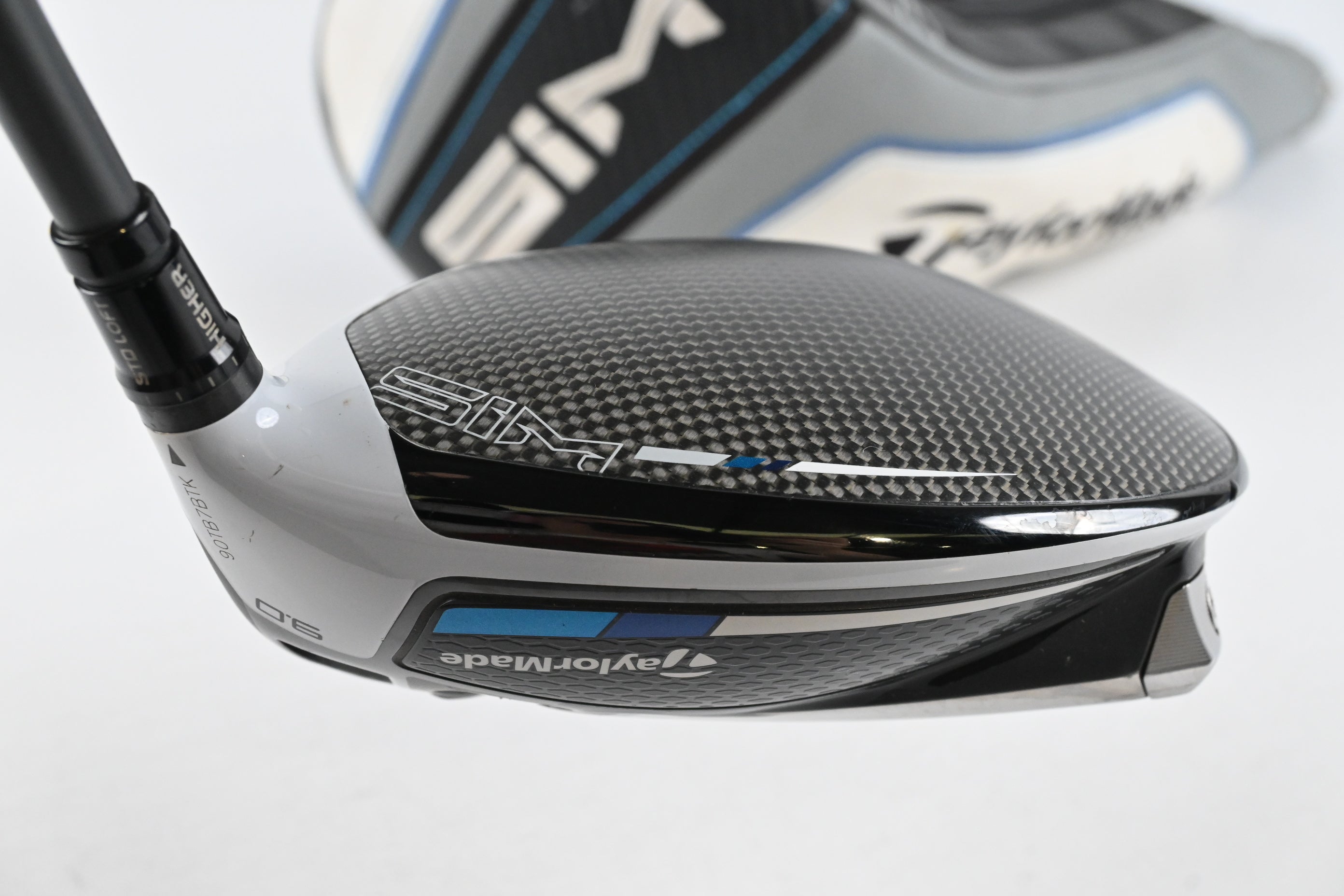 Taylormade SIM Driver / 9 Degree / X-Flex Hzrdus Smoke Green 70 Shaft