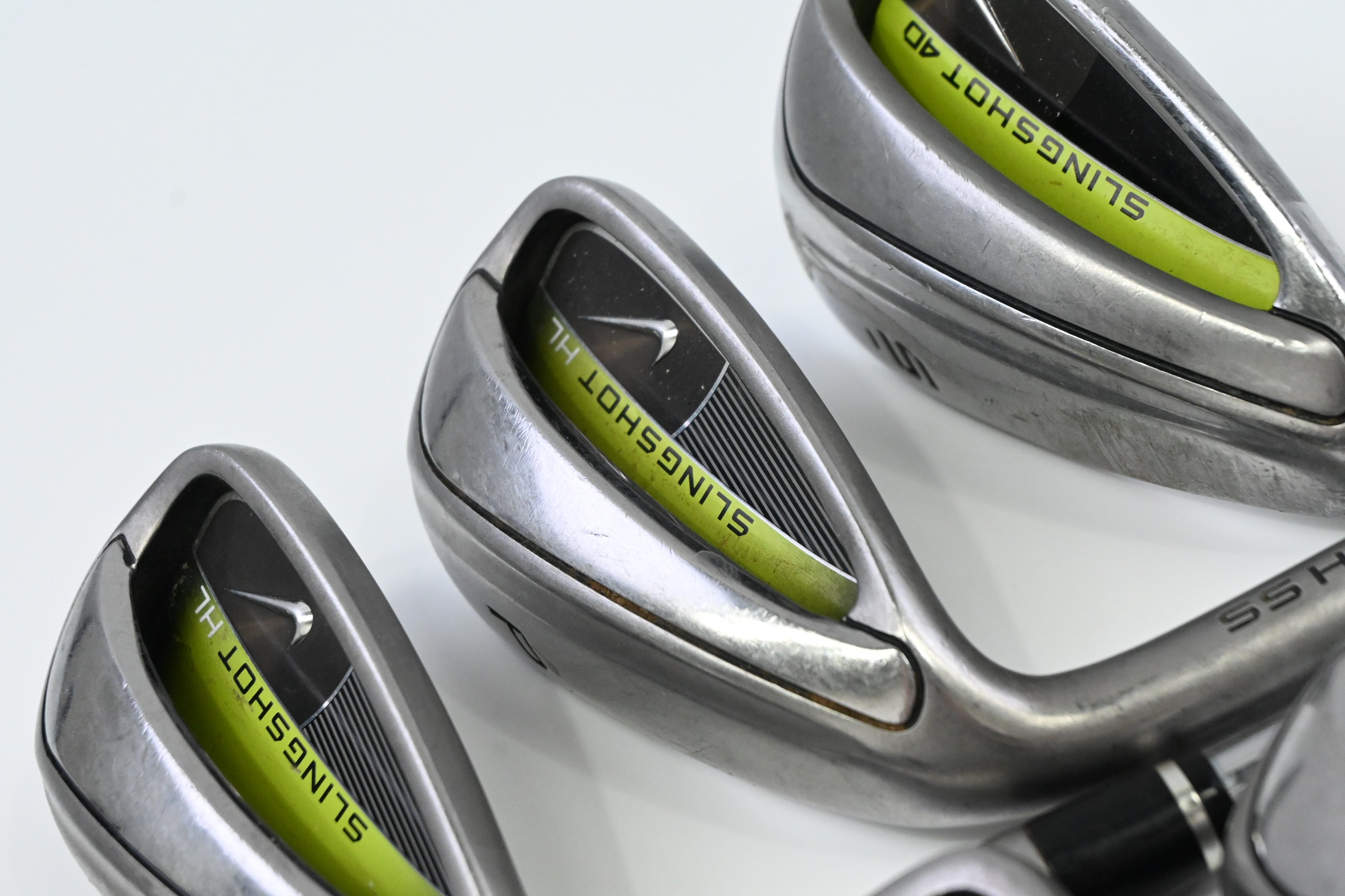 Left Hand Nike Slingshot HL Irons / 5-PW+SW / Regular Flex SpeedStep SL Shafts