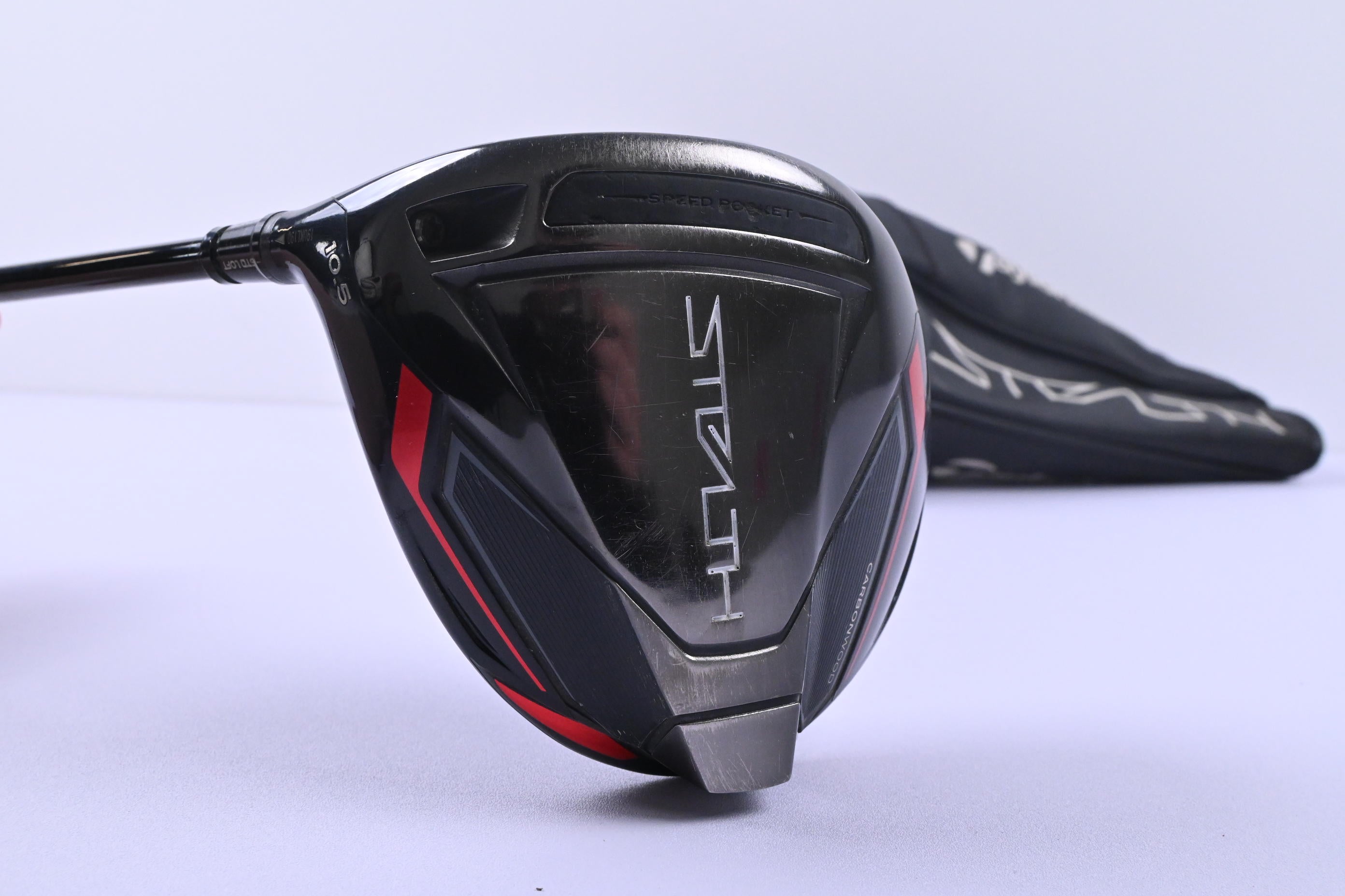 Left Hand TaylorMade Stealth Driver / 10.5 Degree / Stiff Flex Psyko Crossfire
