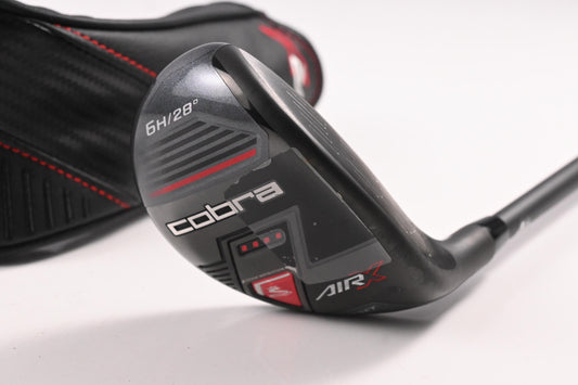 Cobra Air-X #6 Hybrid / 28 Degree / Senior Flex Cobra Ultralite 45 Shaft