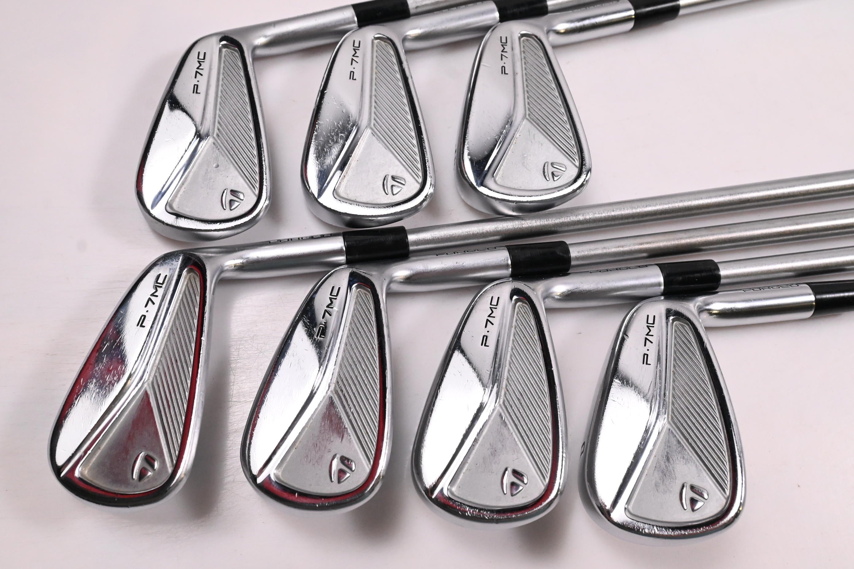 Taylormade P7MC 2023 Irons / 4-PW / Stiff Flex KBS Tour C-Taper 120 Shafts