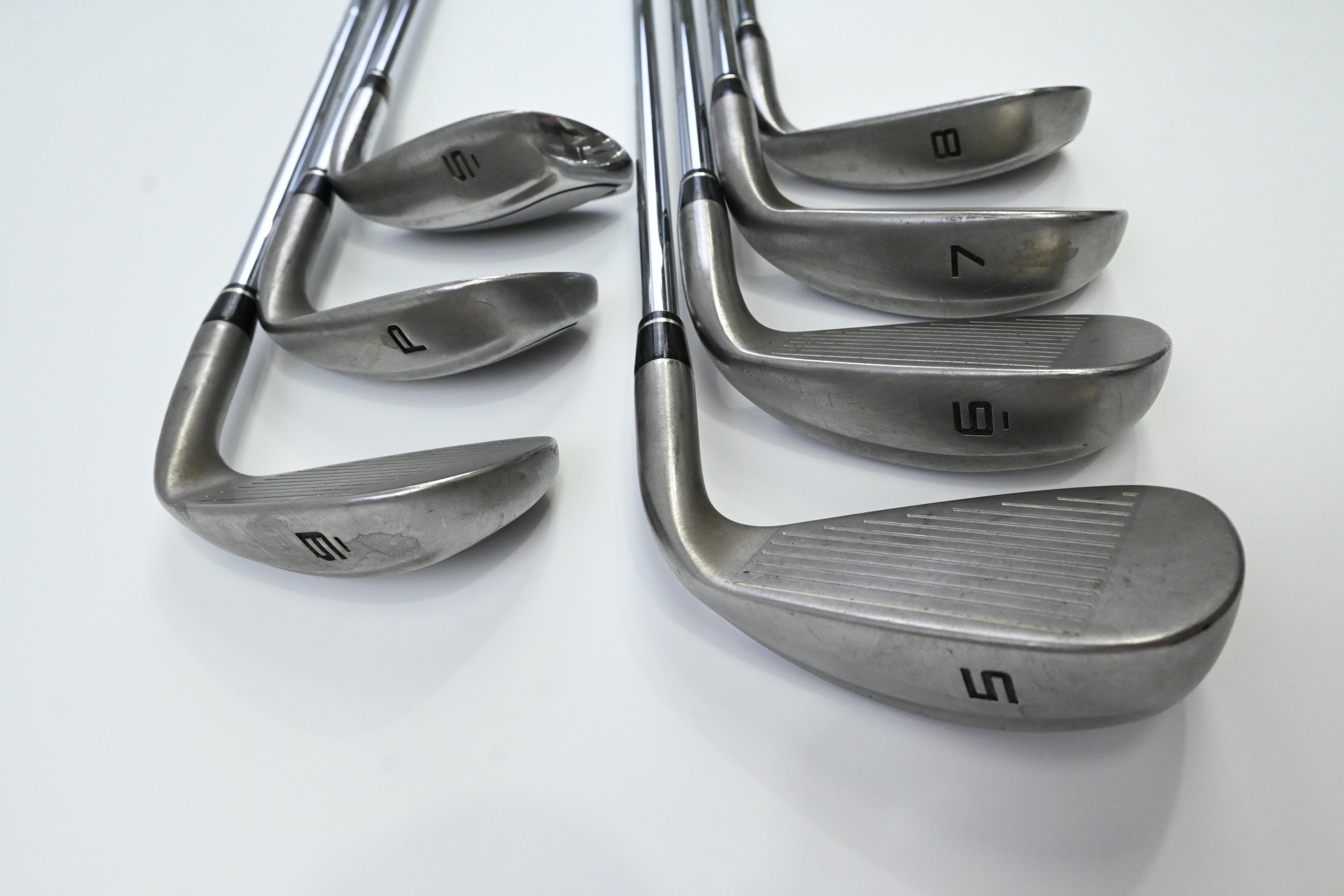 Left Hand Nike Slingshot HL Irons / 5-PW+SW / Regular Flex SpeedStep SL Shafts