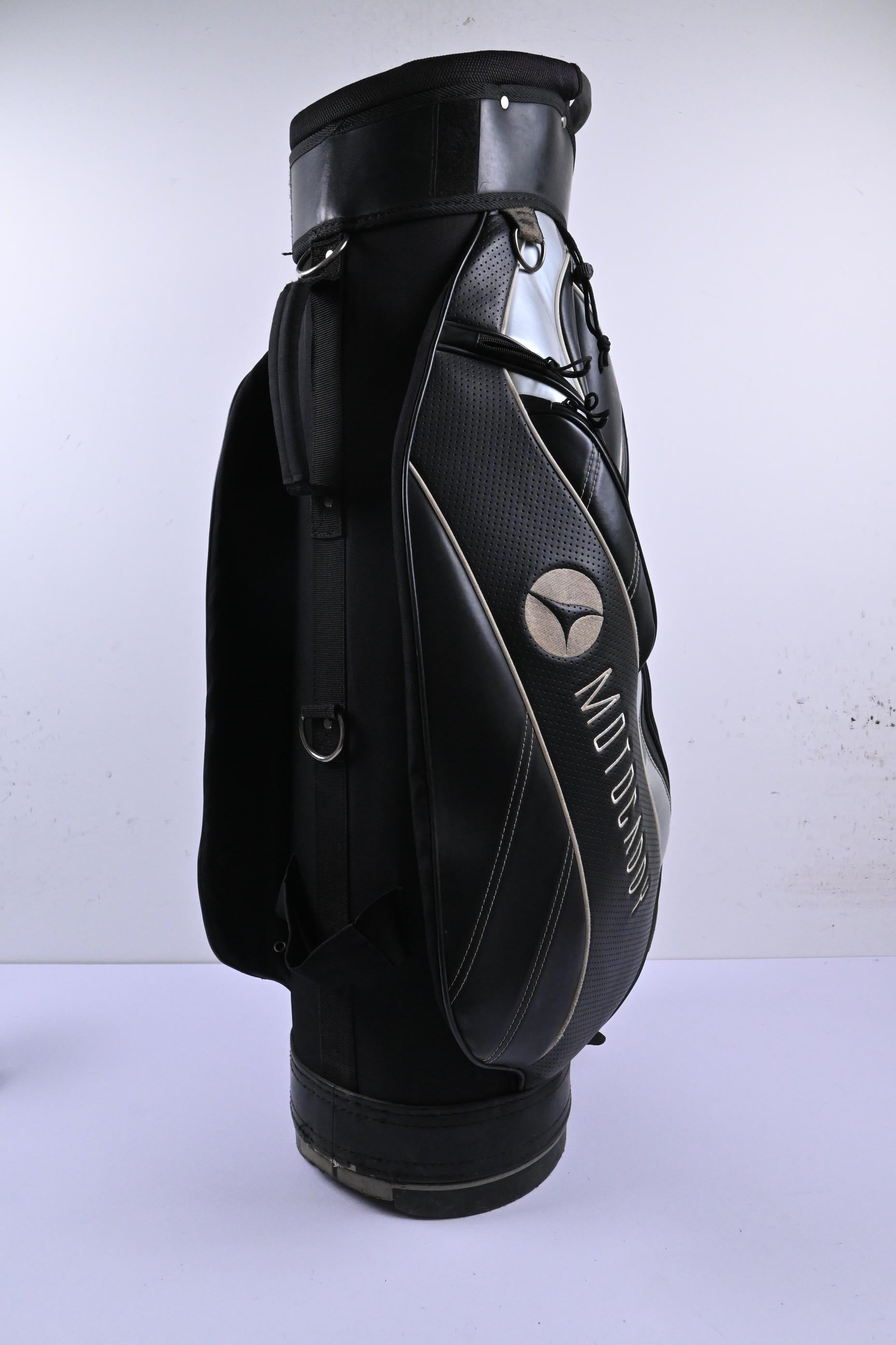 Motocaddy Cart Bag / 14-Way Divider / Black & Grey