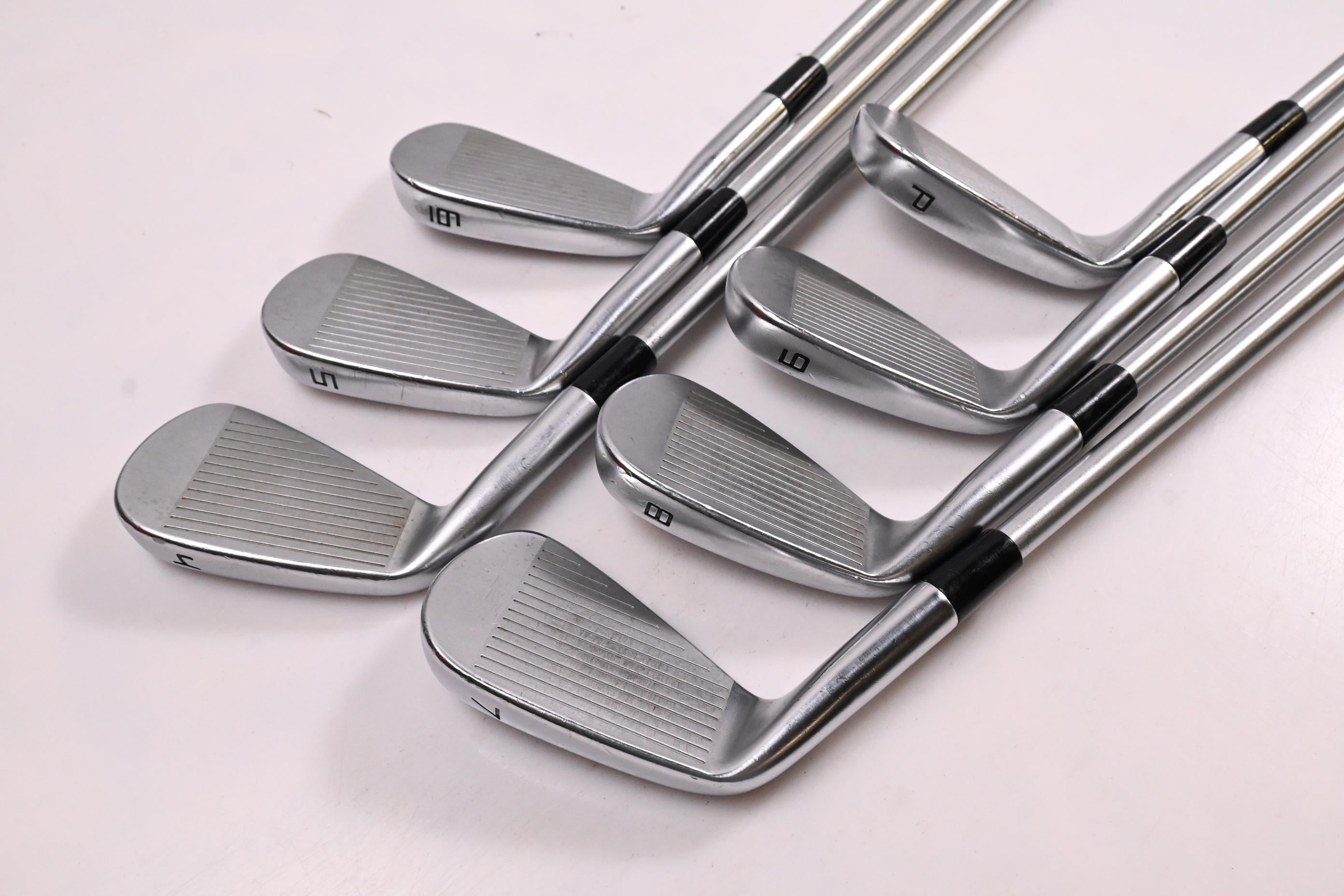 Taylormade P7MC 2023 Irons / 4-PW / Stiff Flex KBS Tour C-Taper 120 Shafts