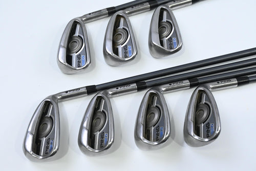 Ping G Series Irons / 5-PW+UW / Black Dot / Senior Flex Ping CFS 65 Shafts