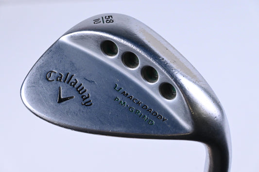 Callaway Mack Daddy 4 Lob Wedge / 58 Degree / Stiff Flex Dynamic Gold 120 S300