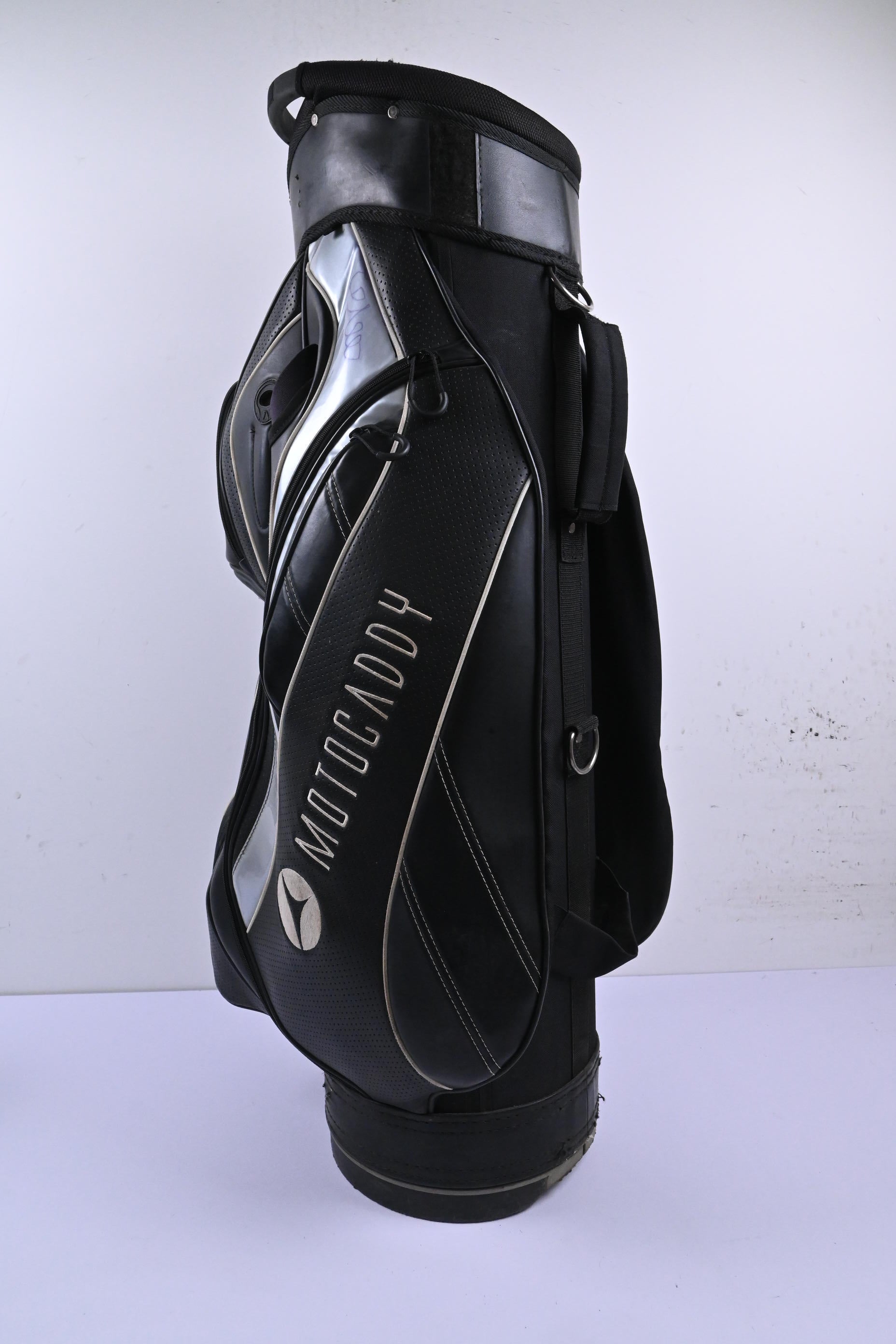 Motocaddy Cart Bag / 14-Way Divider / Black & Grey