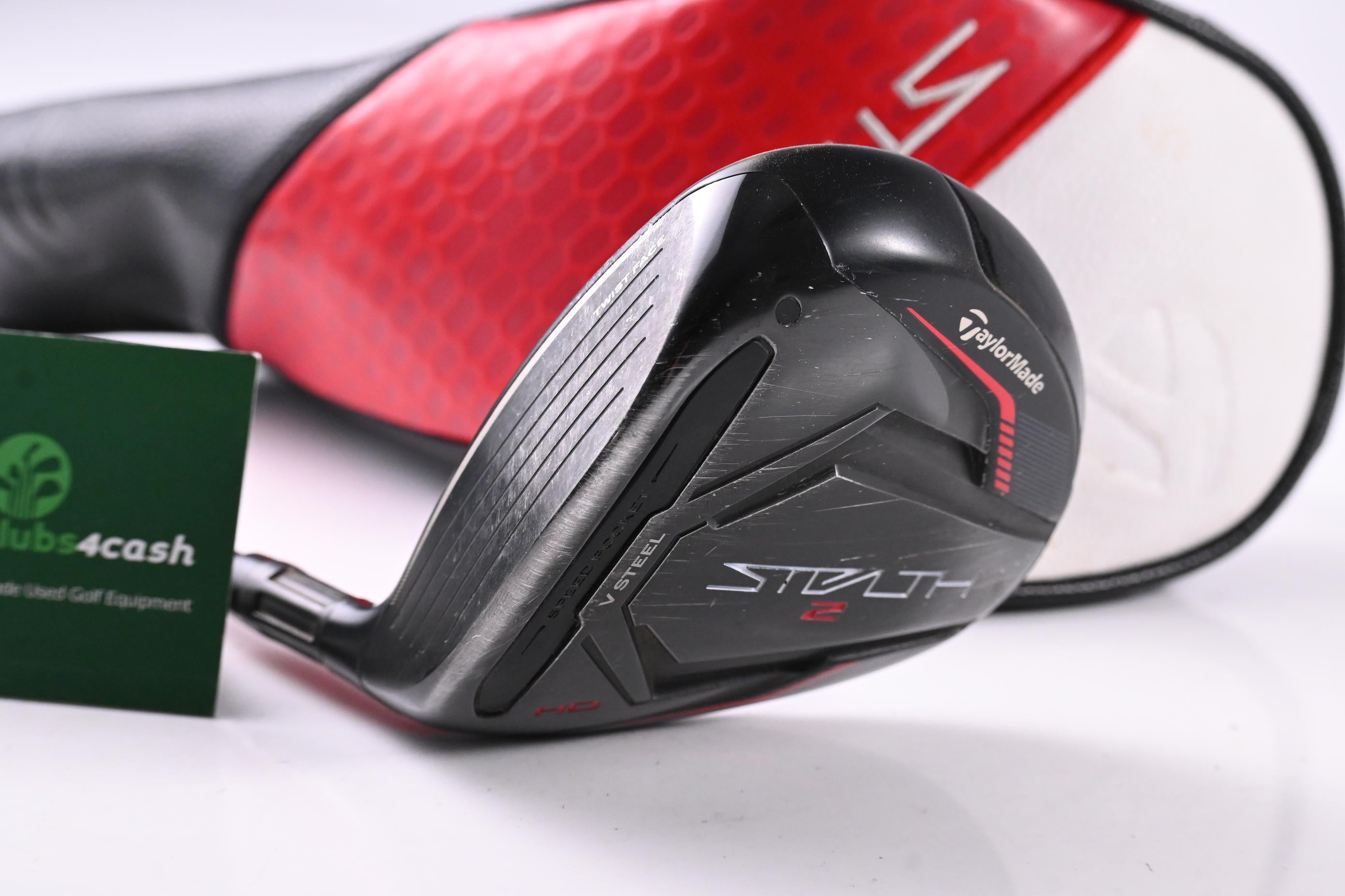 Left Hand Taylormade Stealth 2 HD #3 Wood / 16 Degree / Regular Flex Ventus TR