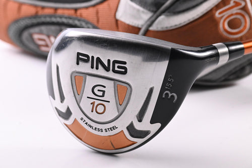 Ping G10 #3 Wood / 15.5 Degree / Regular Flex Ping TFC 129 F Shaft