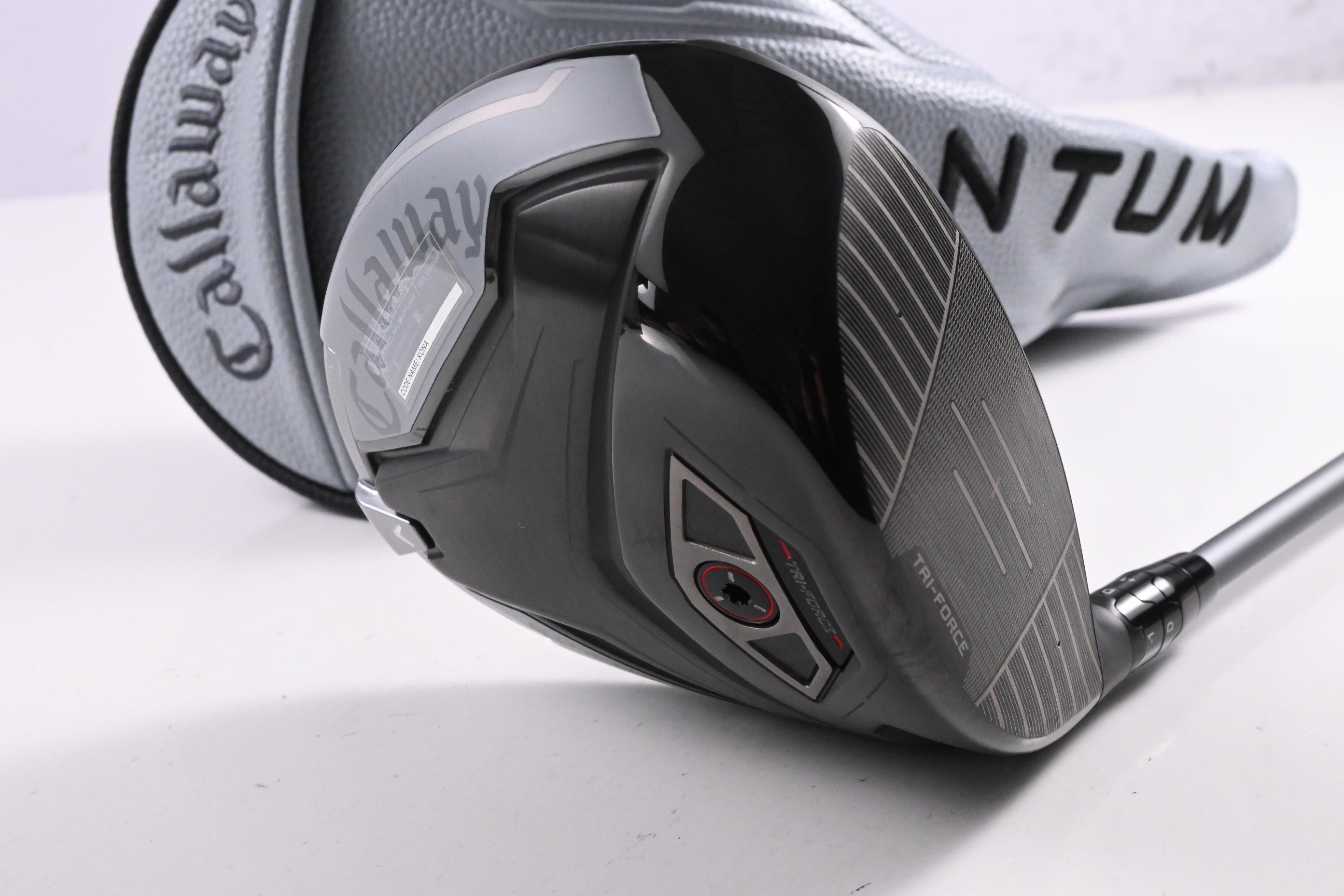 Callaway Quantum Max Driver / 9 Degree / Stiff Flex Denali Frost Silver 60 Shaft