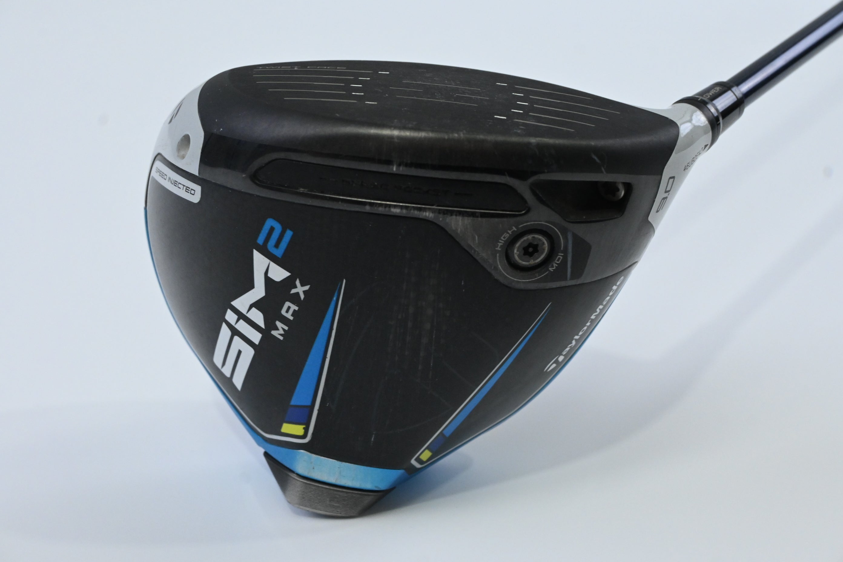 Taylormade SIM2 Max Driver / 9 Degree / Stiff Flex Fujikura Ventus Blue 5 Shaft