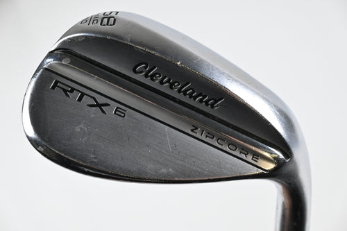 Cleveland RTX 6 Zipcore Lob Wedge / 58 Degree / Wedge Flex Dynamic Gold Spinner