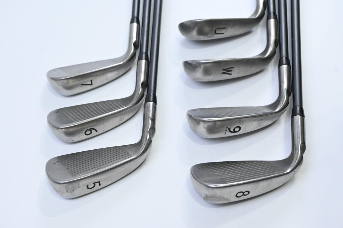 Ping G Series Irons / 5-PW+UW / Black Dot / Senior Flex Ping CFS 65 Shafts