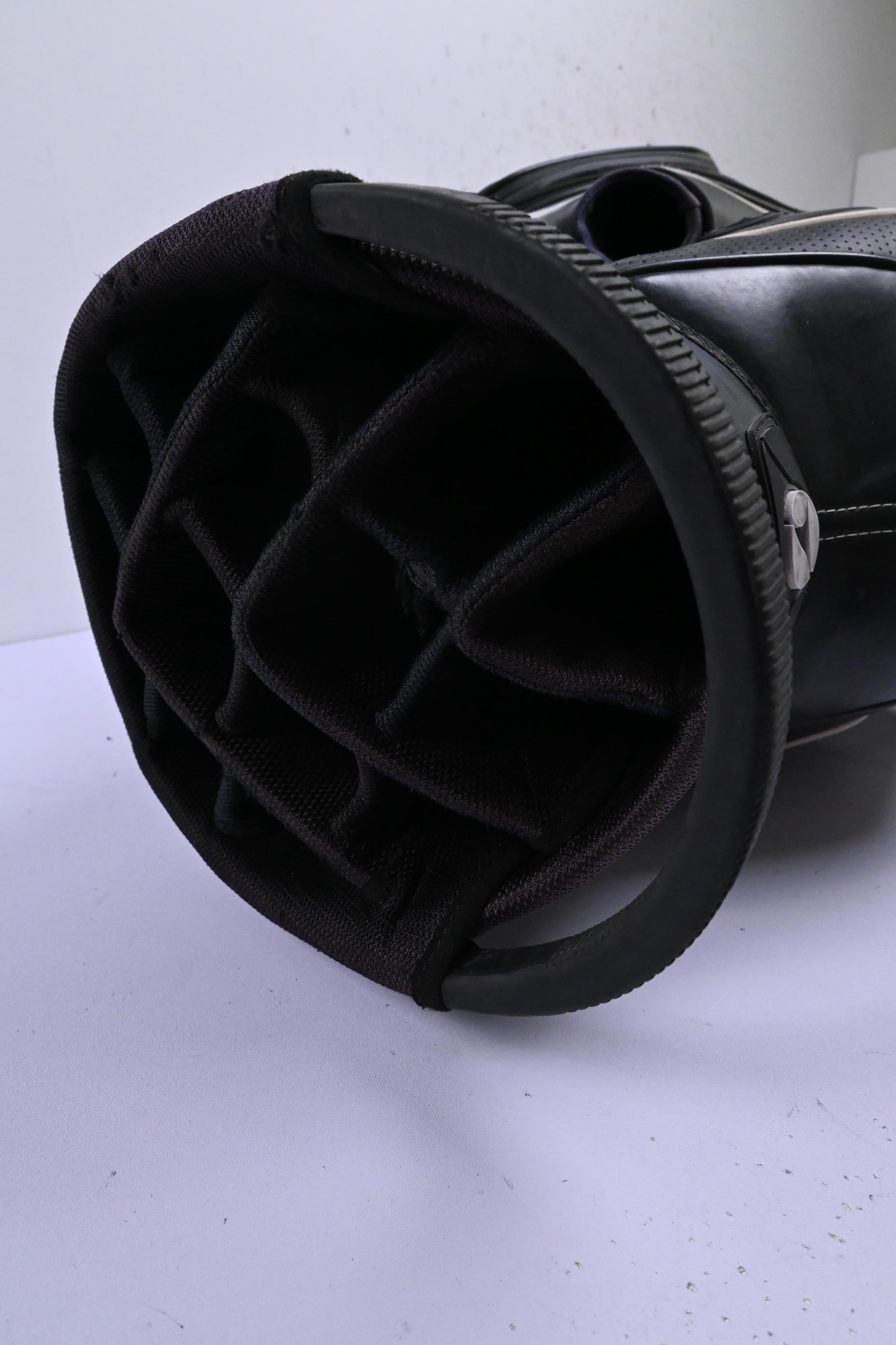 Motocaddy Cart Bag / 14-Way Divider / Black & Grey