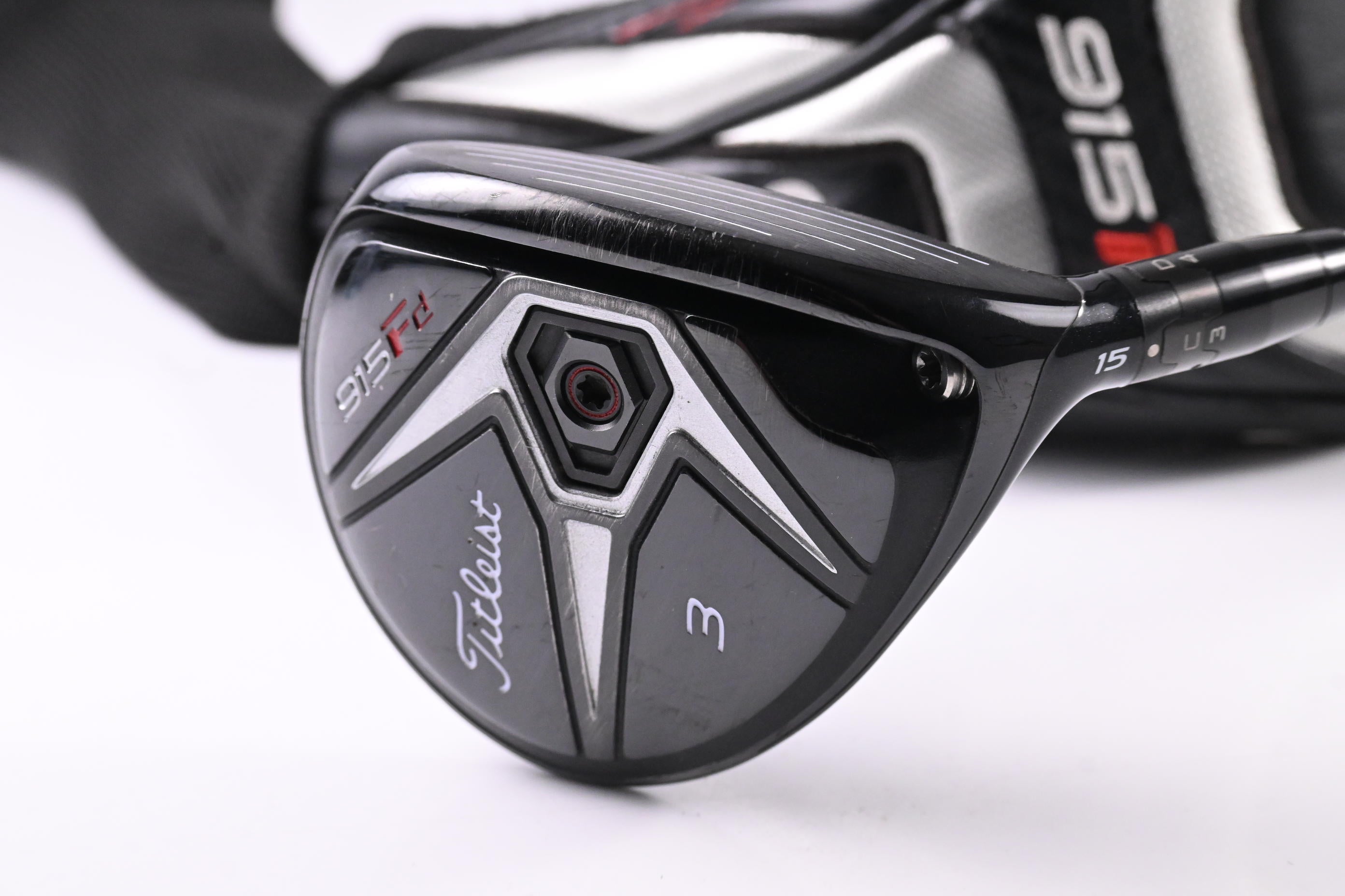 Titleist 915 FD #3 Wood / 15 Degree / Stiff Flex Aldila Rogue Silver 70 Shaft