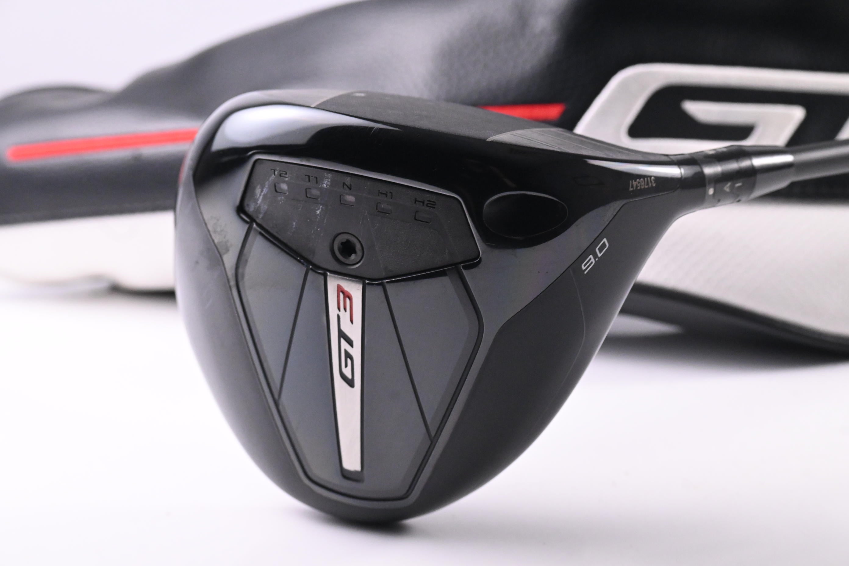 Titleist GT3 Driver / 9 Degree / Stiff Flex Project X Hzrdus Gen 5 Black 60 Shaft