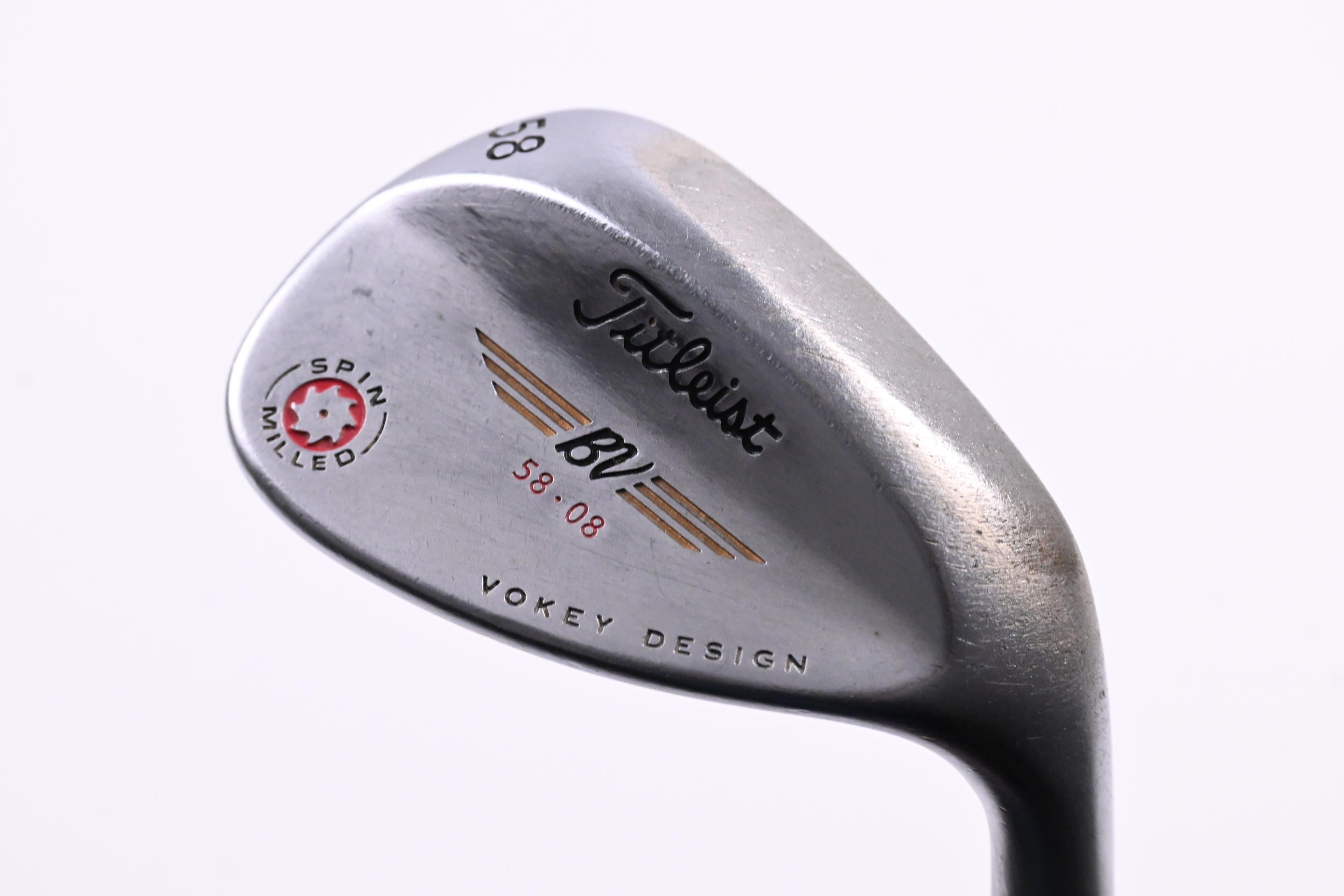 Titleist Vokey Spin Milled 2007 Lob Wedge / 58 Degree / Wedge Flex Vokey Design
