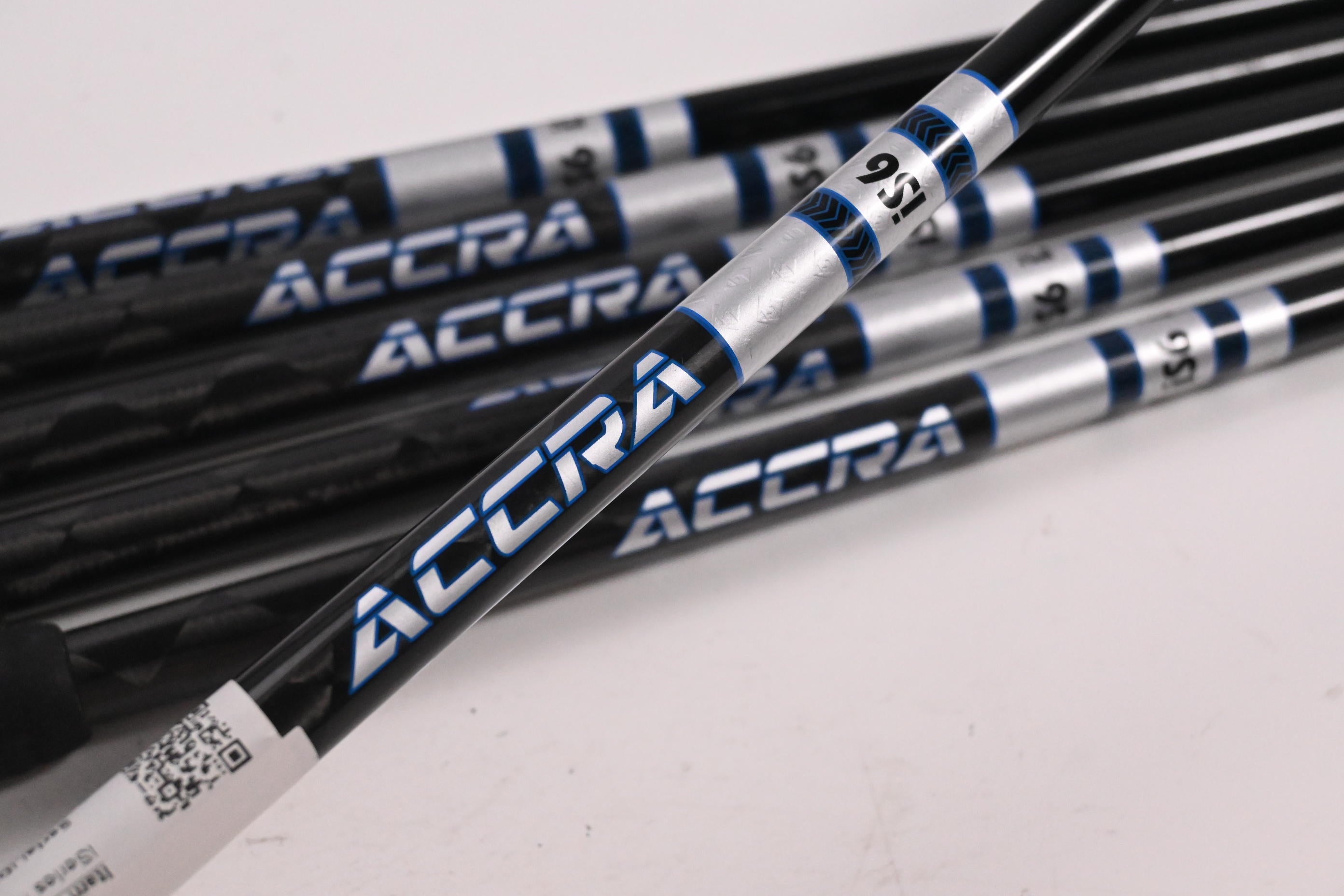 Accra iSeries 6 Iron Shafts / Stiff Flex / Set of 6 / .355" Tip