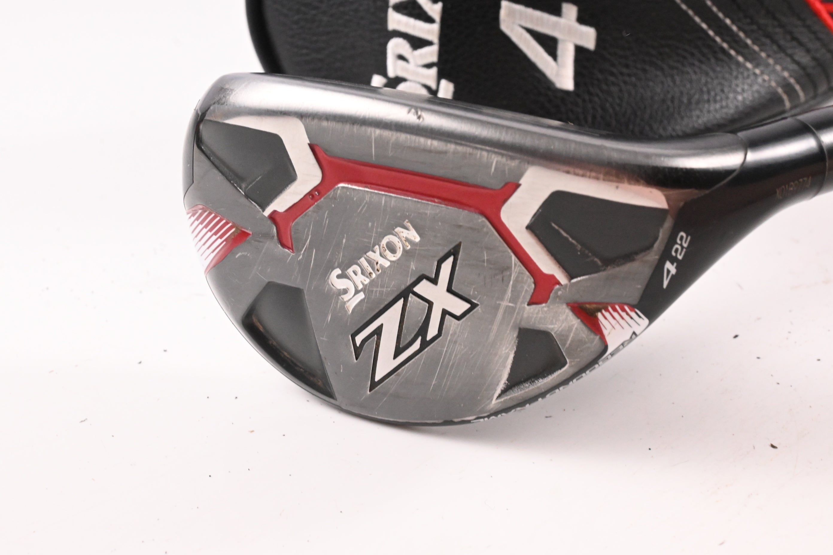 Srixon ZX #4 Hybrid / 22 Degree / Regular Flex HZRDUS Smoke Black 80 Shaft