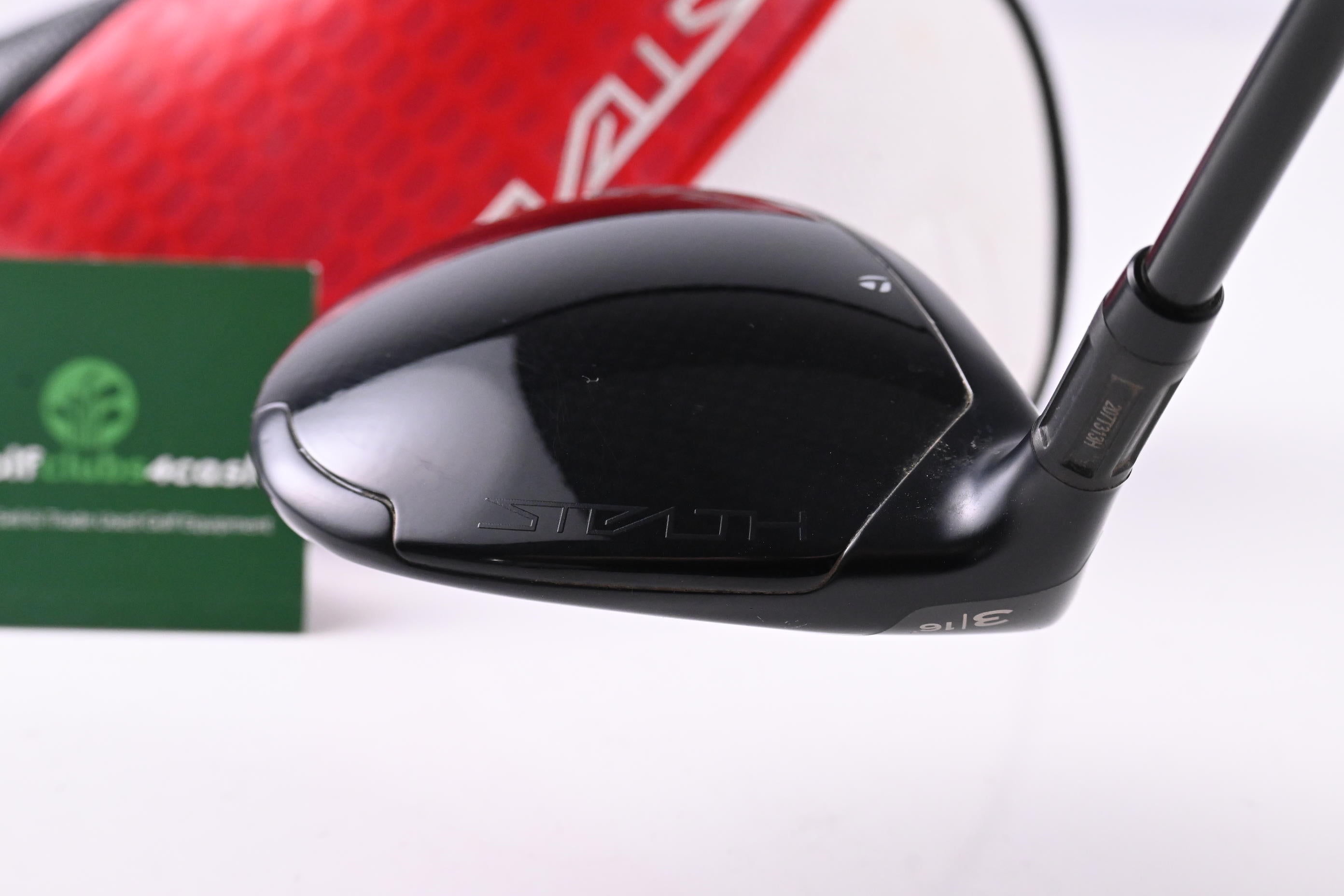 Left Hand Taylormade Stealth 2 HD #3 Wood / 16 Degree / Regular Flex Ventus TR