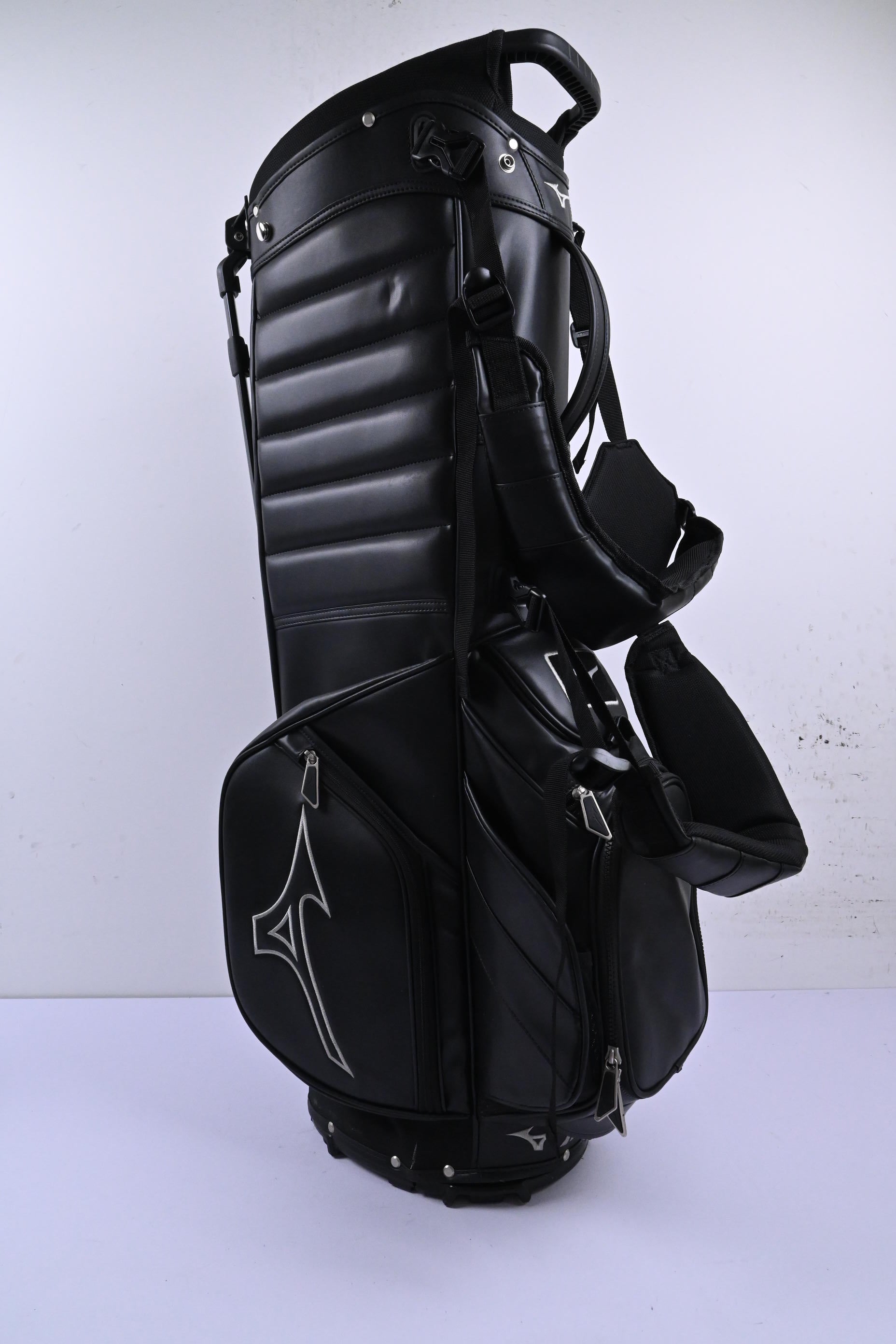 Mizuno Stand Bag / 6-Way Divider / Black