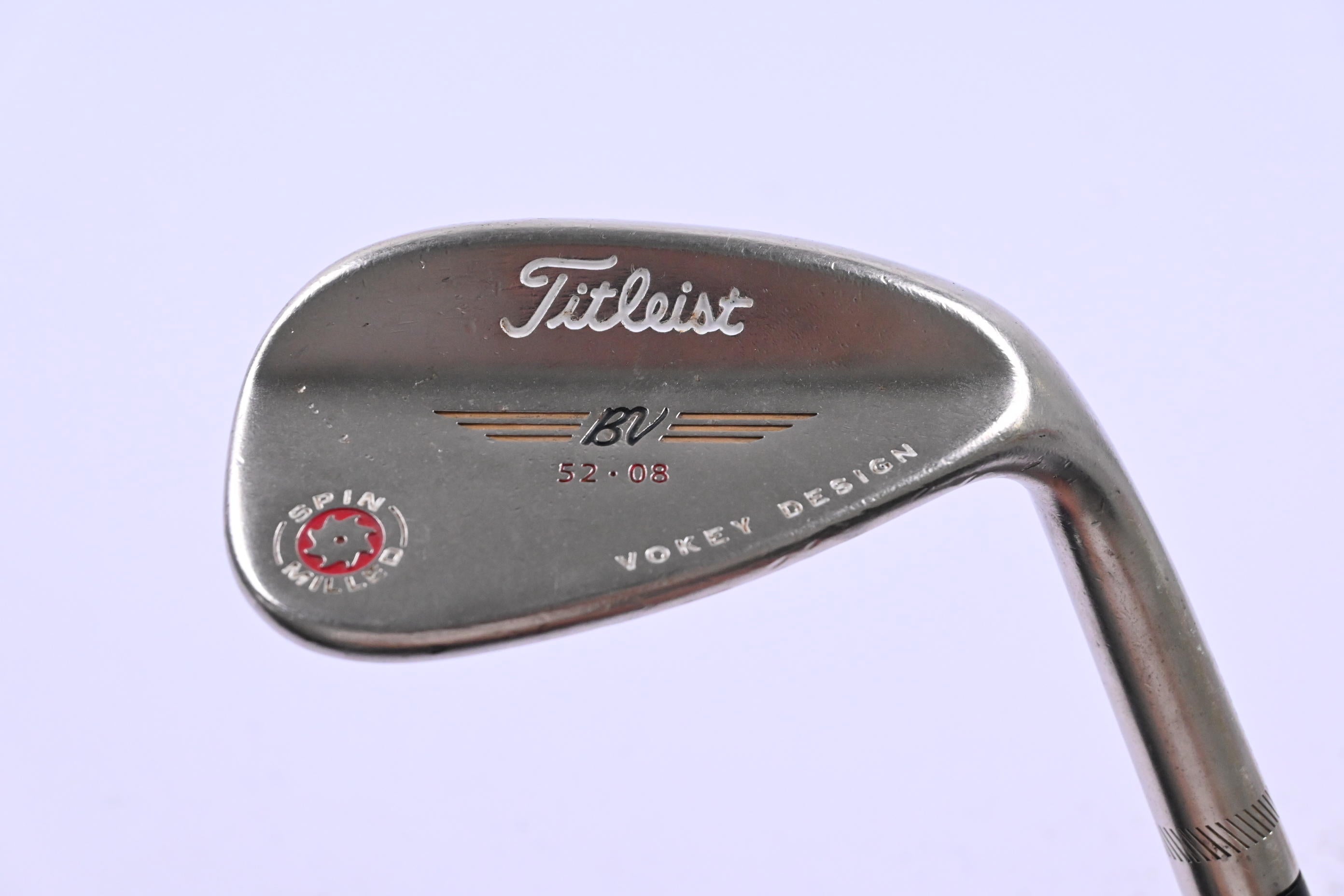 Titleist Vokey Spin Milled 2009 Gap Wedge / 52 Degree / Wedge Flex Vokey Design