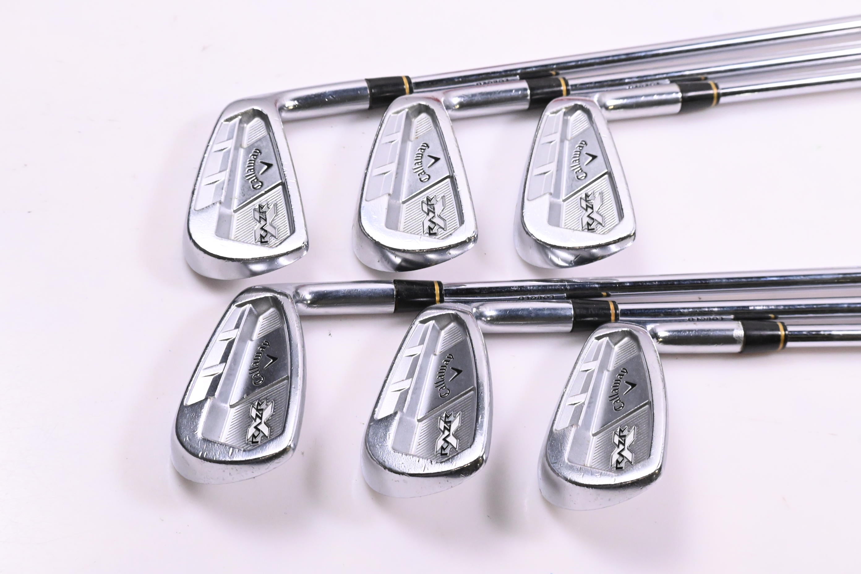 Callaway RAZR X Forged Irons / 5-PW / Stiff Flex Steel Shafts