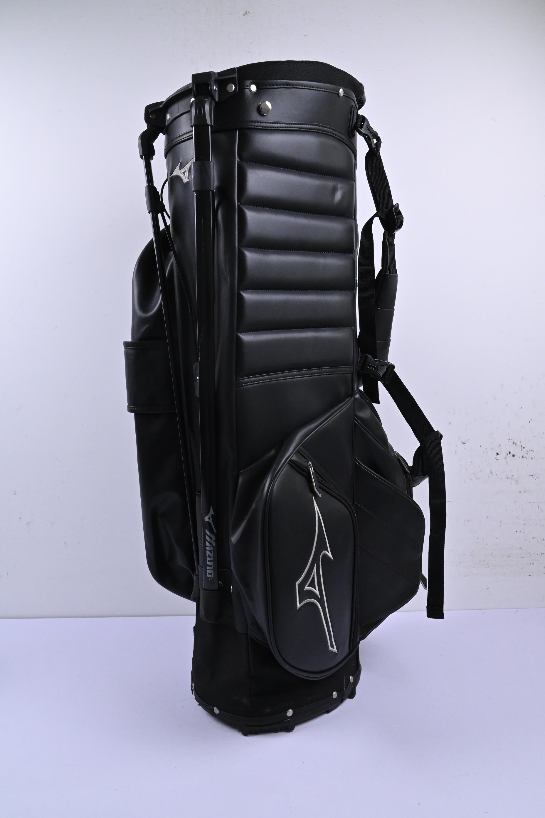 Mizuno Stand Bag / 6-Way Divider / Black