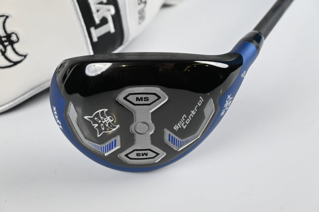 Lynx Black Cat 2017 #4 Hybrid / 22 Degree / Stiff Flex Aldila RIP'D NV 80 Shaft