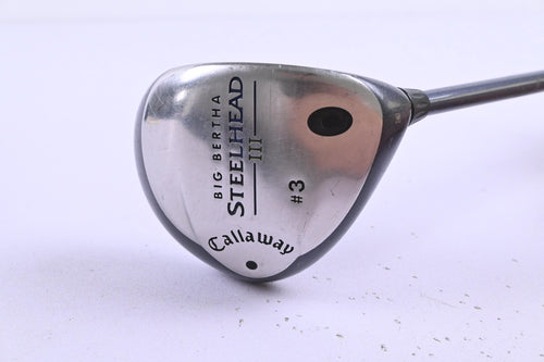 Callaway Big Bertha #3 Wood / 15 Degree / Firm Flex Callaway System III Shaft