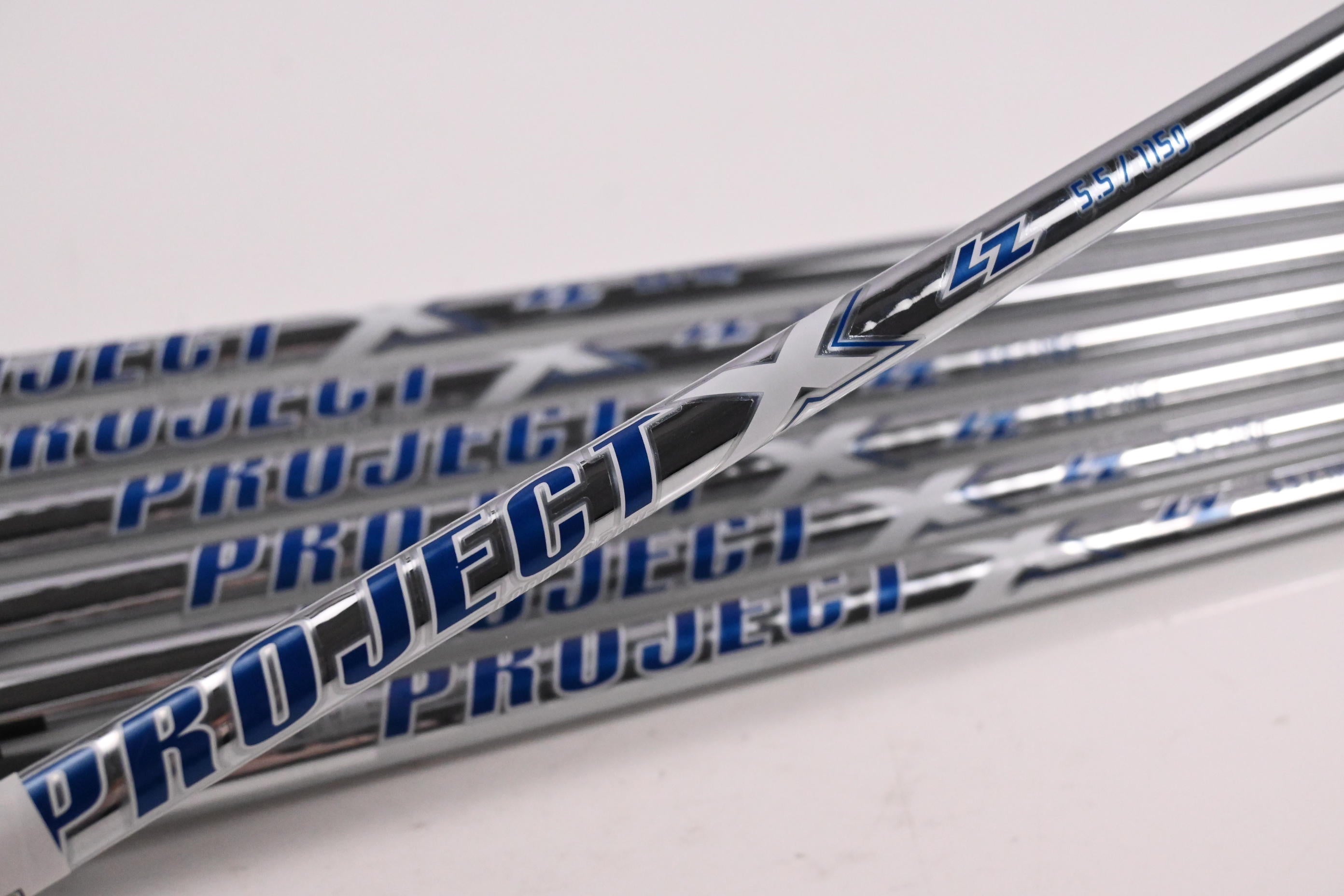 Project X LZ 115 Iron Shafts / Regular Flex / Set of 7 / .355" Tip