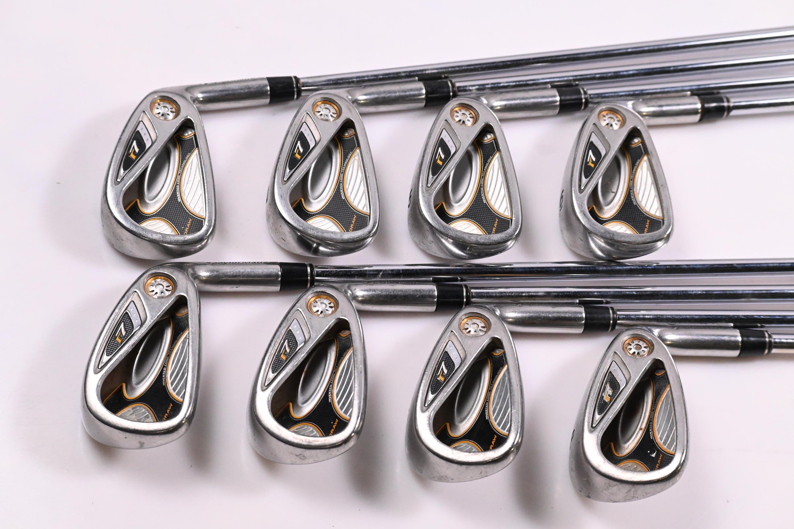 Taylormade R7 Draw Irons / 3-PW / Regular Flex Taylormade 90 Shafts