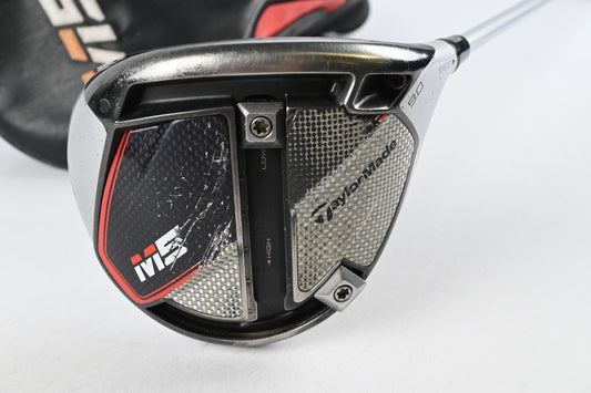 Taylormade M5 Driver / 9 Degree / Regular Flex Matrix White Tie MFS X5 55