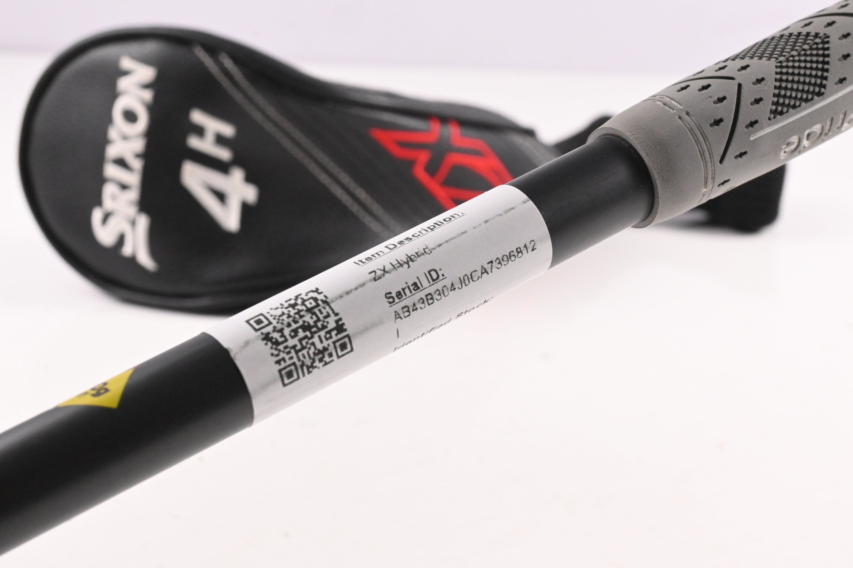 Srixon ZX #4 Hybrid / 22 Degree / Regular Flex HZRDUS Smoke Black 80 Shaft