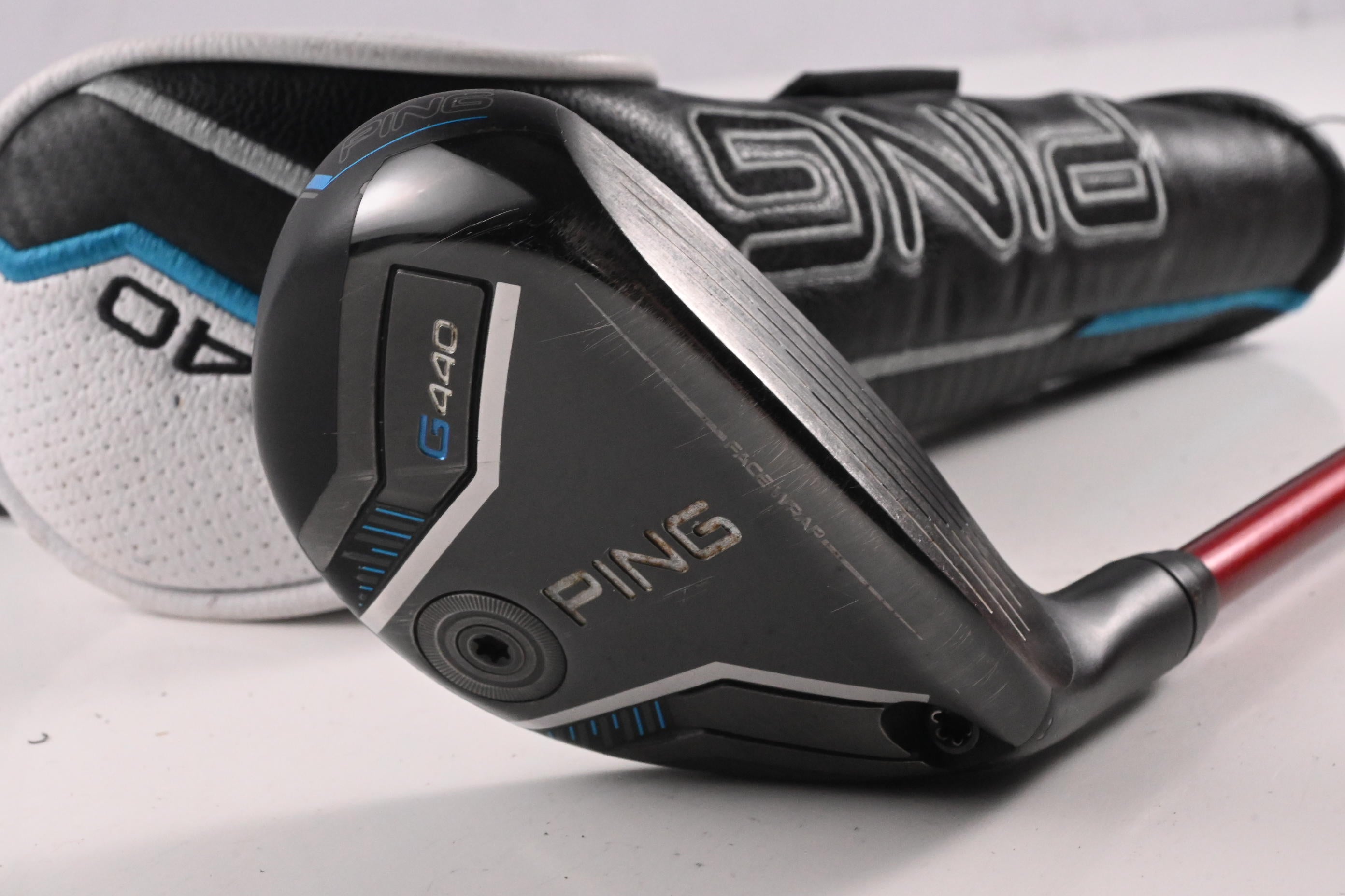 Ping G440 #4 Hybrid / 23 Degree / Stiff Flex Denali Red 80 Shaft