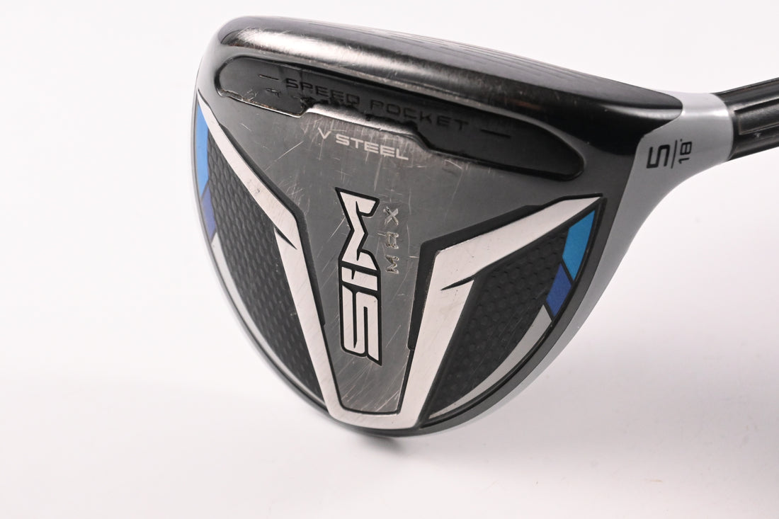 Taylormade SIM Max #5 Wood / 18 Degree / Regular Flex Ventus Blue 5 Shaft