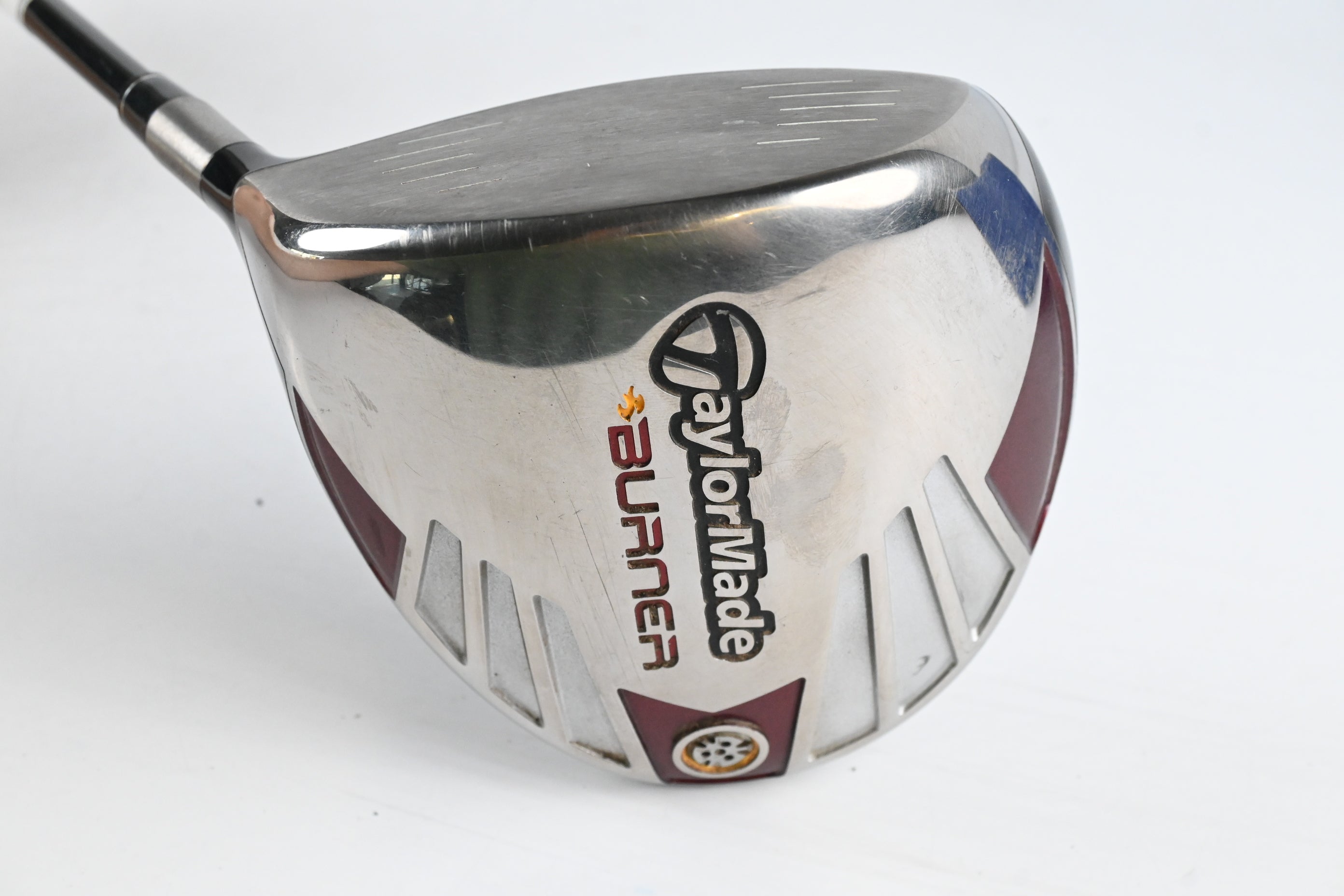 Left Hand Taylormade Burner 2007 Driver / 9.5 Degree / Stiff Flex REAX Superfast