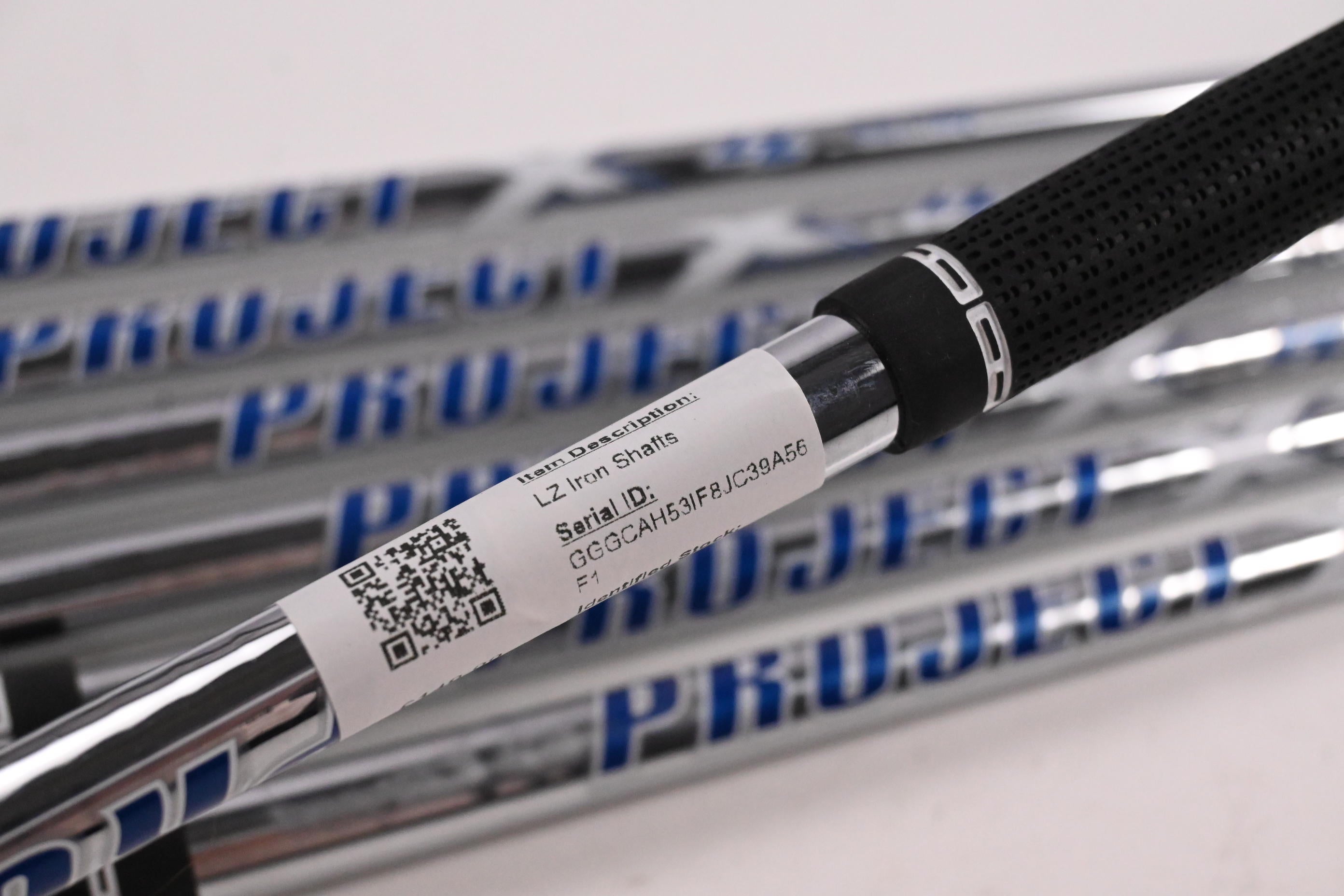 Project X LZ 115 Iron Shafts / Regular Flex / Set of 7 / .355" Tip
