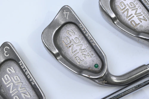 Left Hand Ping Zing 2 Irons / 3-PW+SW / Green Dot / Regular Flex NS Pro 950GH