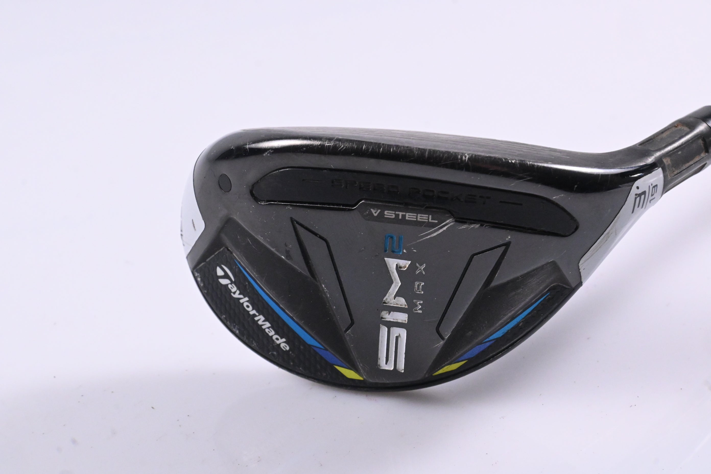 Taylormade SIM2 Max #3 Hybrid / 19 Degree / Siff Flex Tensei AV RAW Blue 80