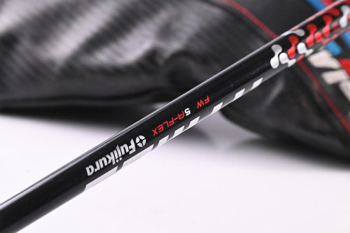 Left Hand Taylormade M4 #3HL Wood / 16.5 Degree / Regular Flex Atmos Red 5 Shaft