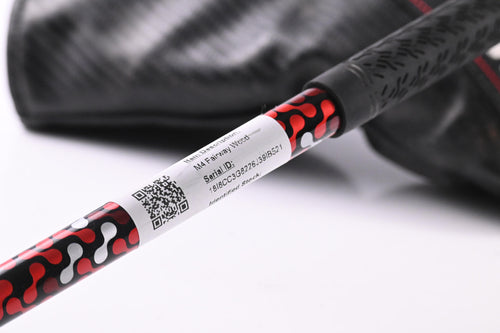Left Hand Taylormade M4 #3HL Wood / 16.5 Degree / Regular Flex Atmos Red 5 Shaft