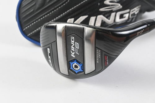 Cobra King F8 One Length #4 Hybrid / 22 Degree / Stiff Flex Aldila Rogue Pro 75