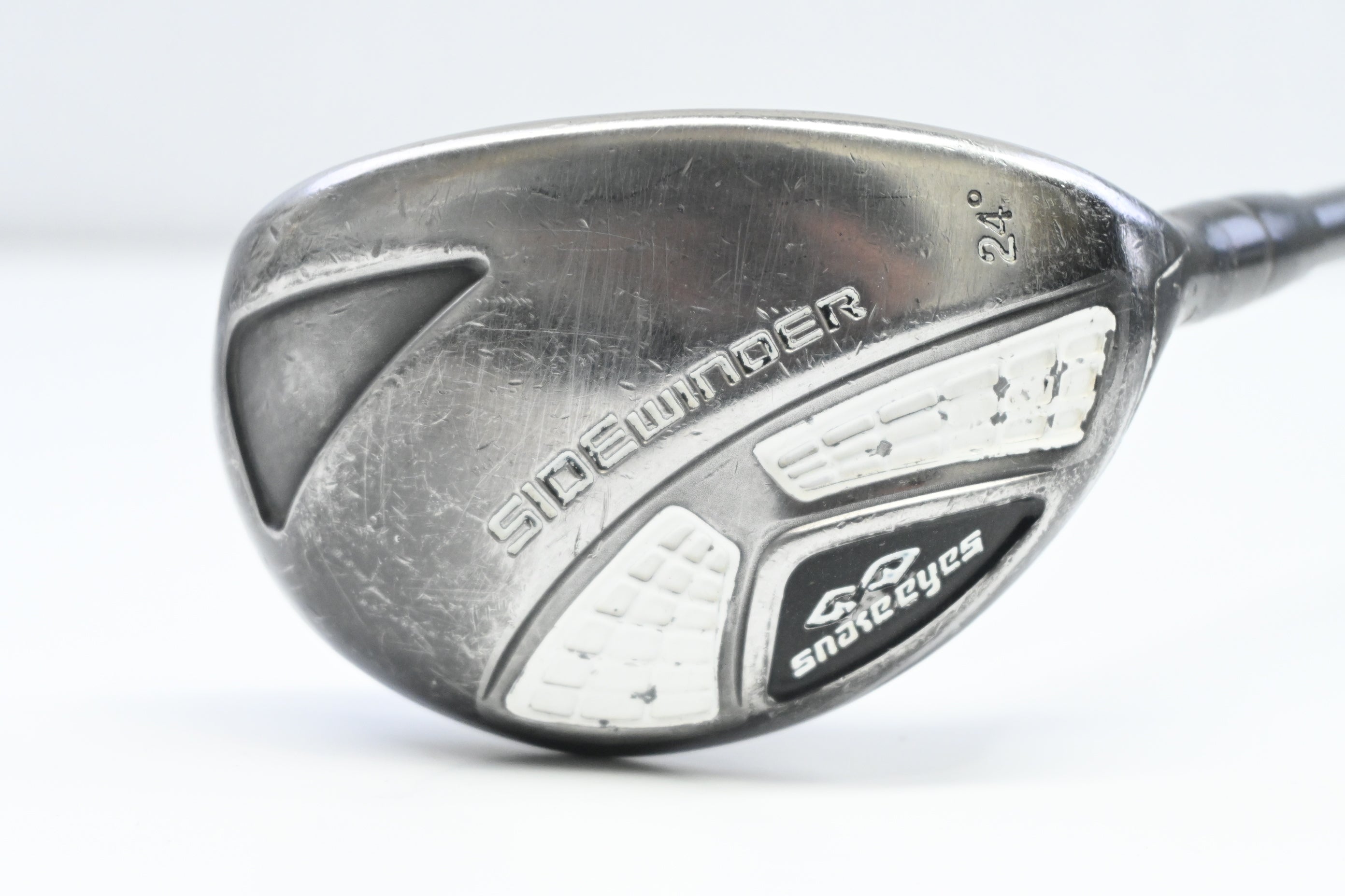 Snake Eyes Sidewinder #5 Hybrid / 24 Degree / Stiff Flex Aldila VX Shaft