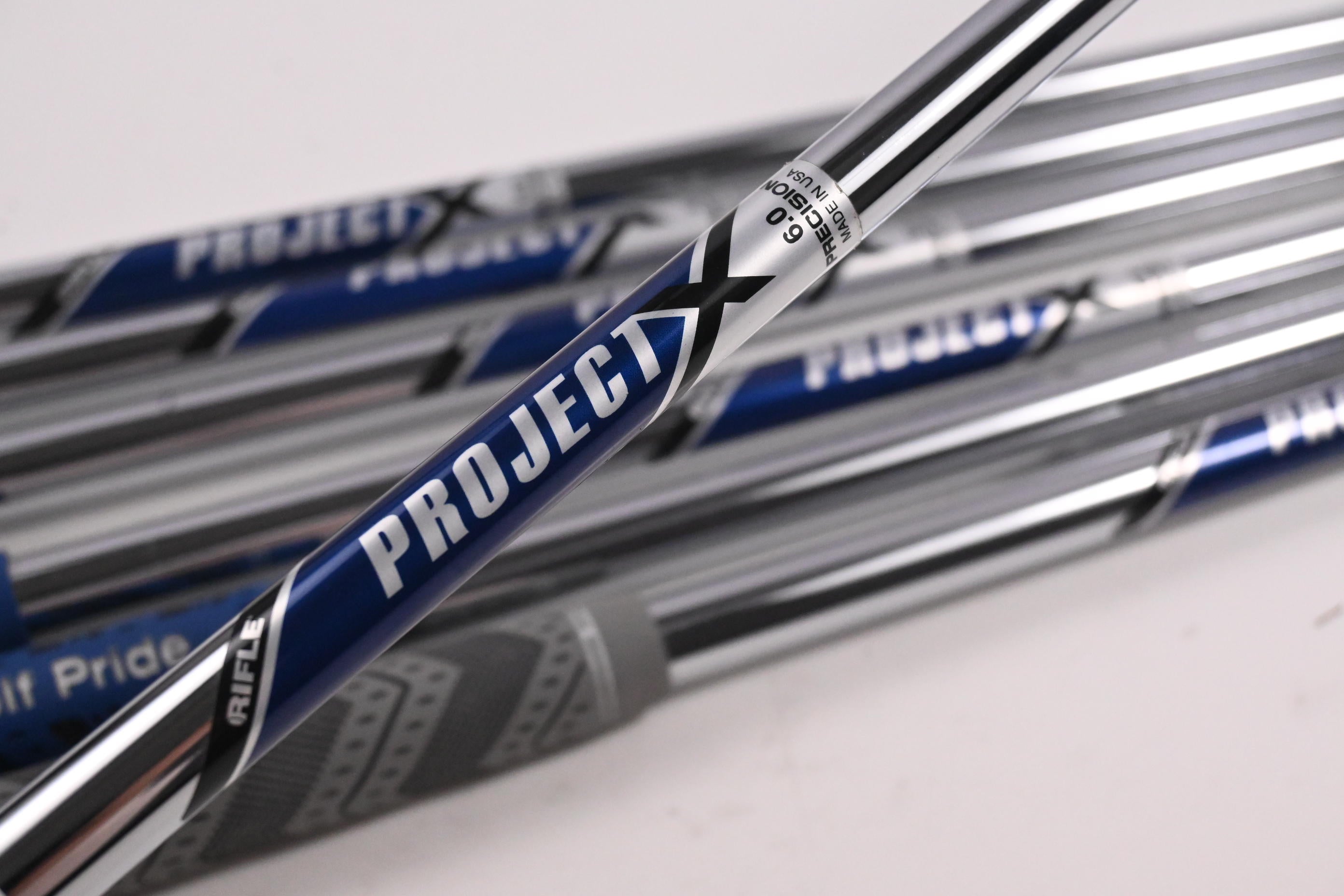 Project X Iron Shafts / Stiff Flex / Set of 7 / .355" Tip