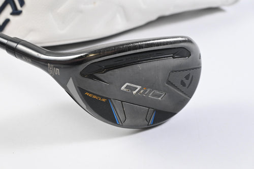Left Hand Taylormade Qi10 #5 Hybrid / 25 Degree / Regular Flex Ventus TR Blue 6