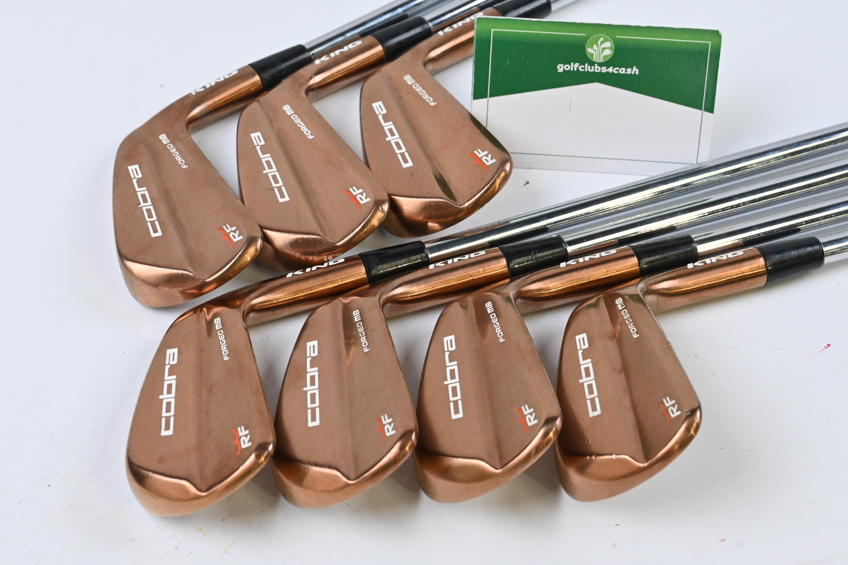 Cobra King RF Forged MB Copper Irons / 4-PW / X-Flex N.S.Pro Modus3 Tour 120