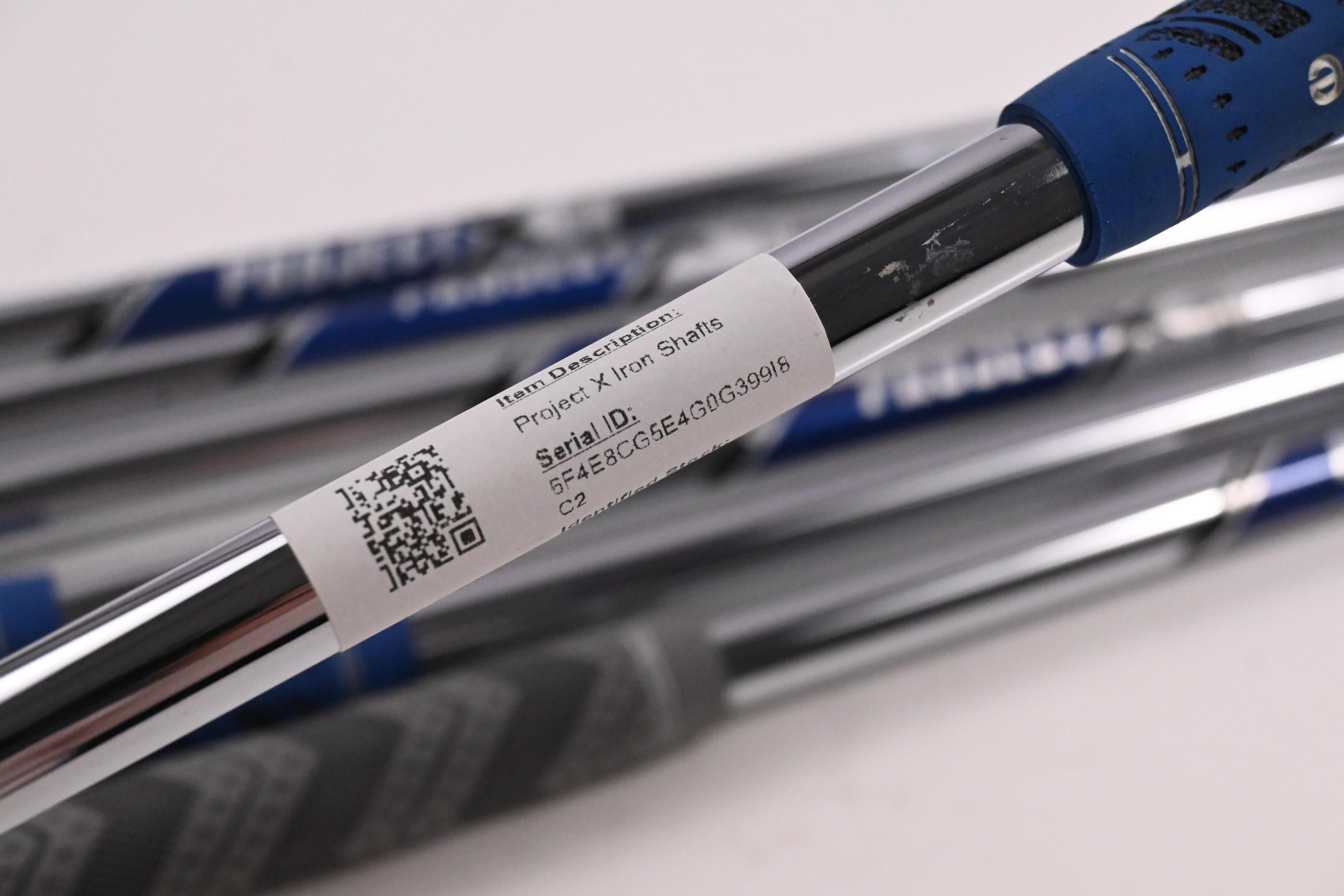Project X Iron Shafts / Stiff Flex / Set of 7 / .355" Tip