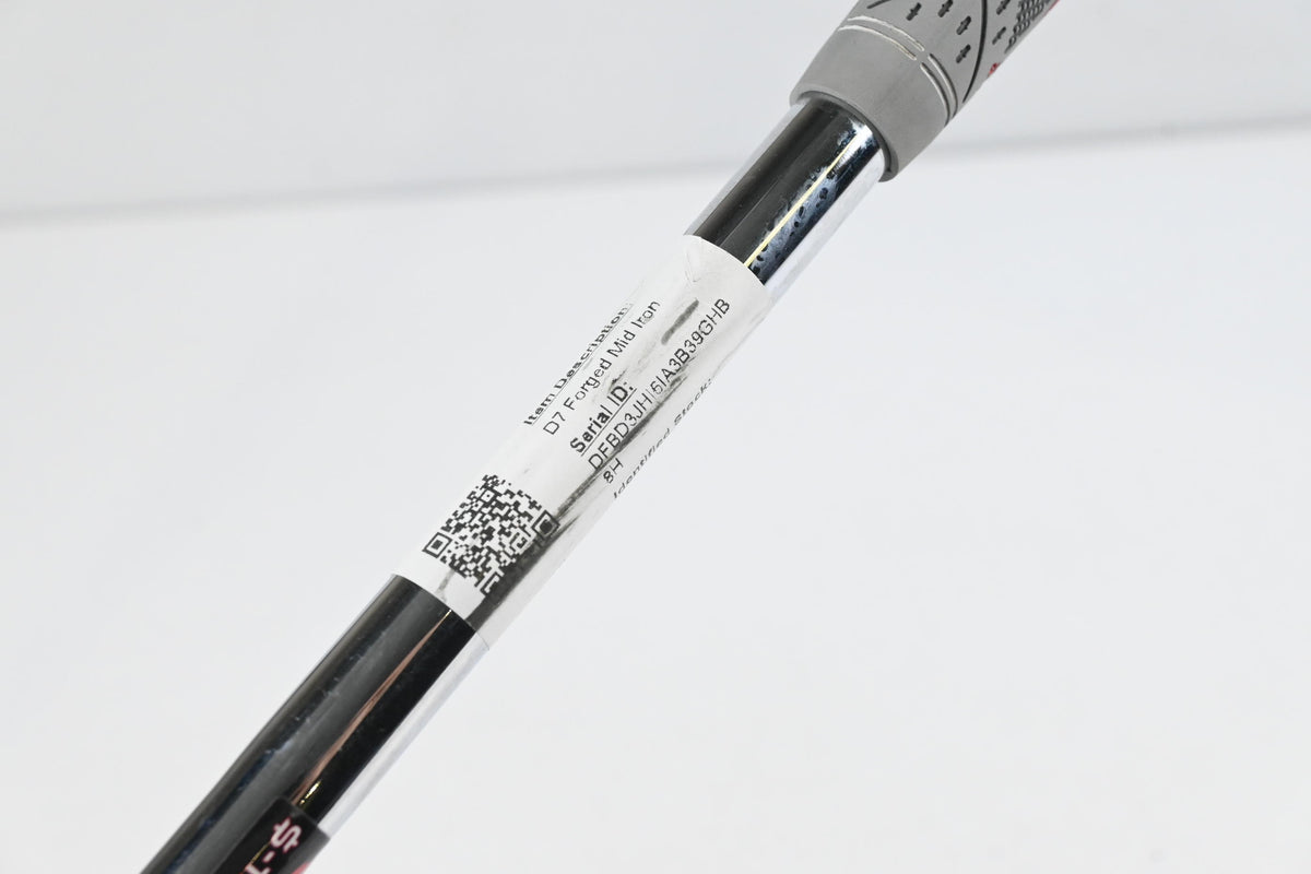 Wilson D7 Forged #7 Iron / Regular Flex KBS S-Taper Lite 100 Shafts
