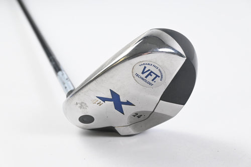 Left Hand Callaway X #4 Hybrid / 24 Degree / Senior Flex Callaway X 80 Shaft